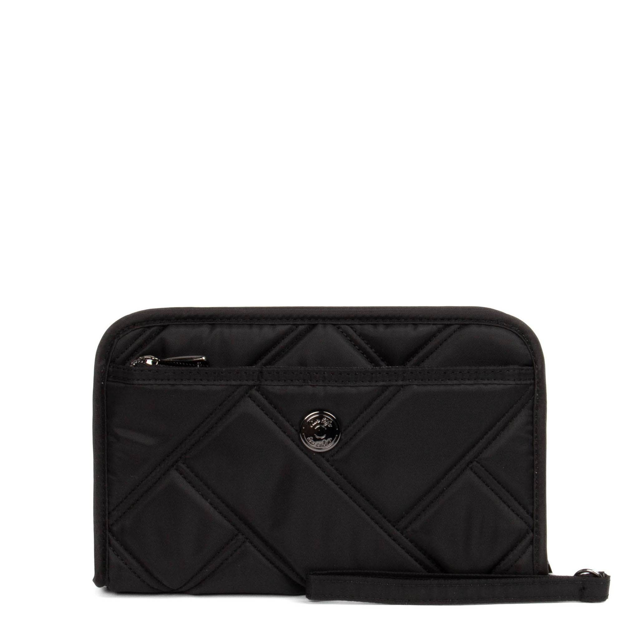 Zeppelin 2 RFID Wristlet Wallet - - Zeppelin_Black_01_c0623613-0a1c-49cb-a925-54929fa7390e