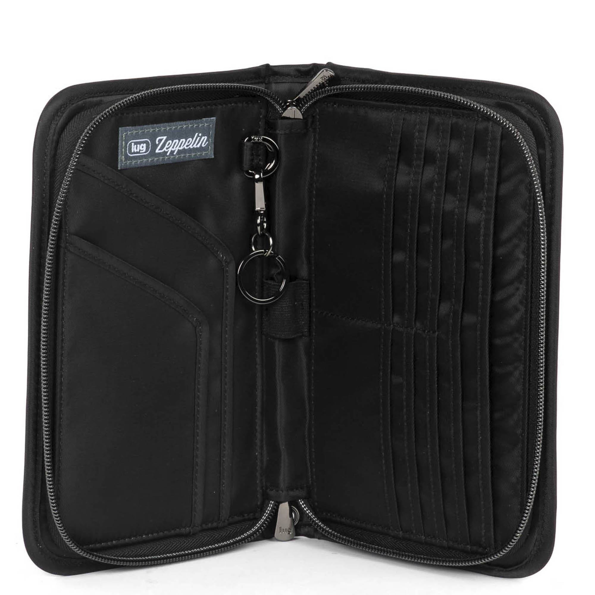 Zeppelin 2 RFID Wristlet Wallet - BLACK - Zeppelin_Black_02