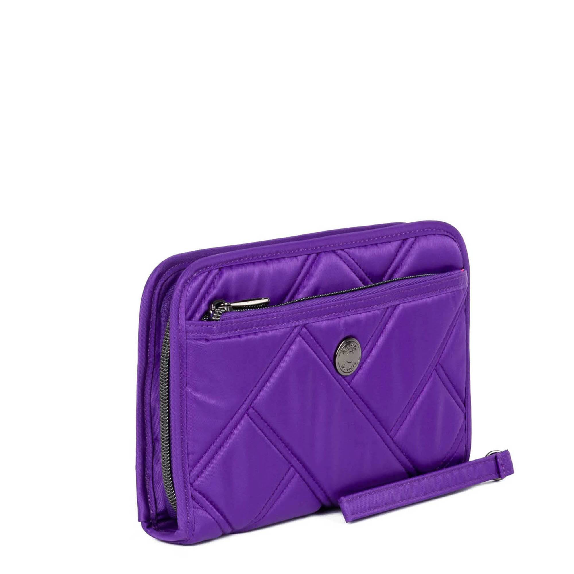 Zeppelin 2 RFID Wristlet Wallet - GRAPE PURPLE - Zeppelin_GrapePurple_03