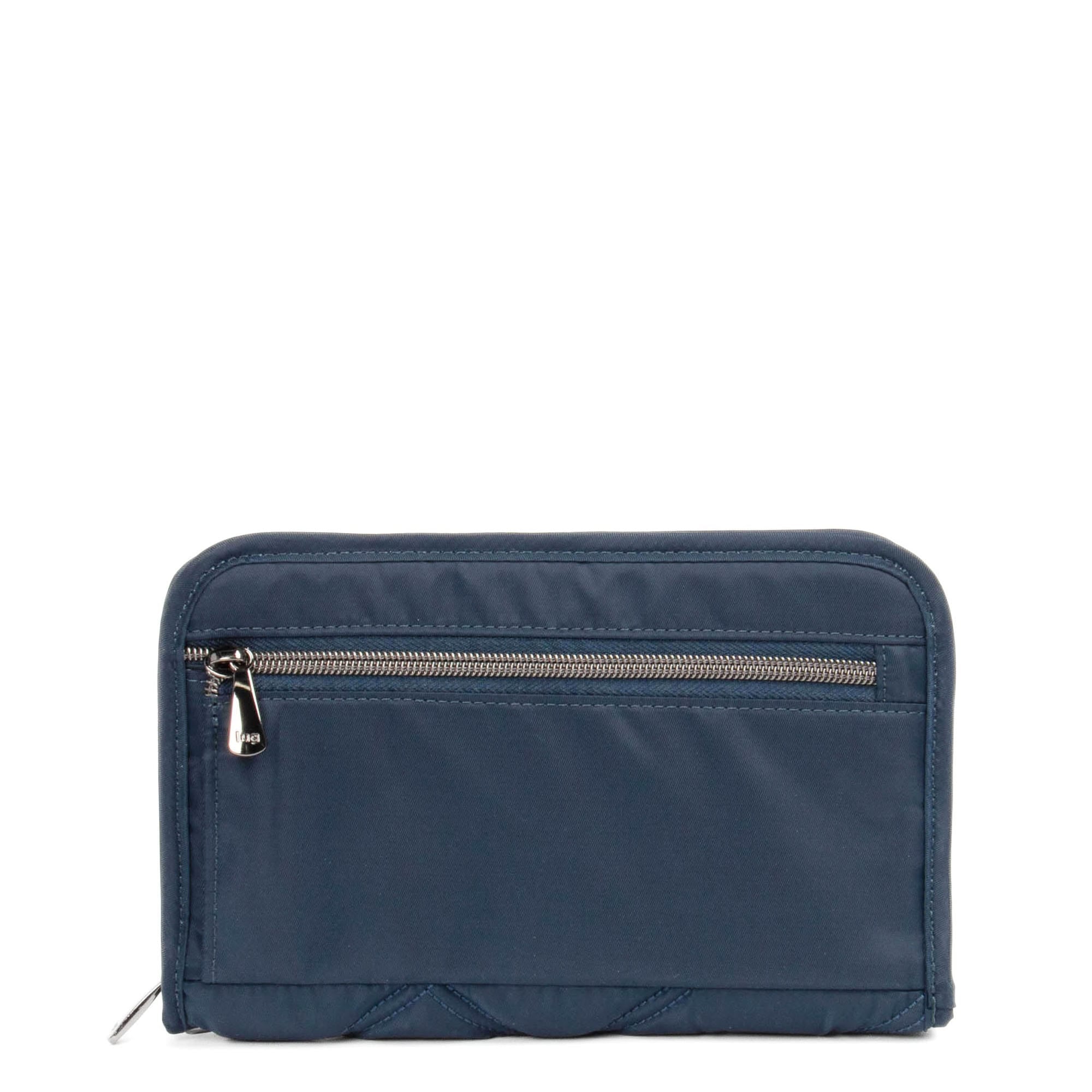 Zeppelin 2 RFID Wristlet Wallet - INDIGO BLUE - Zeppelin_IndigoBlue_03