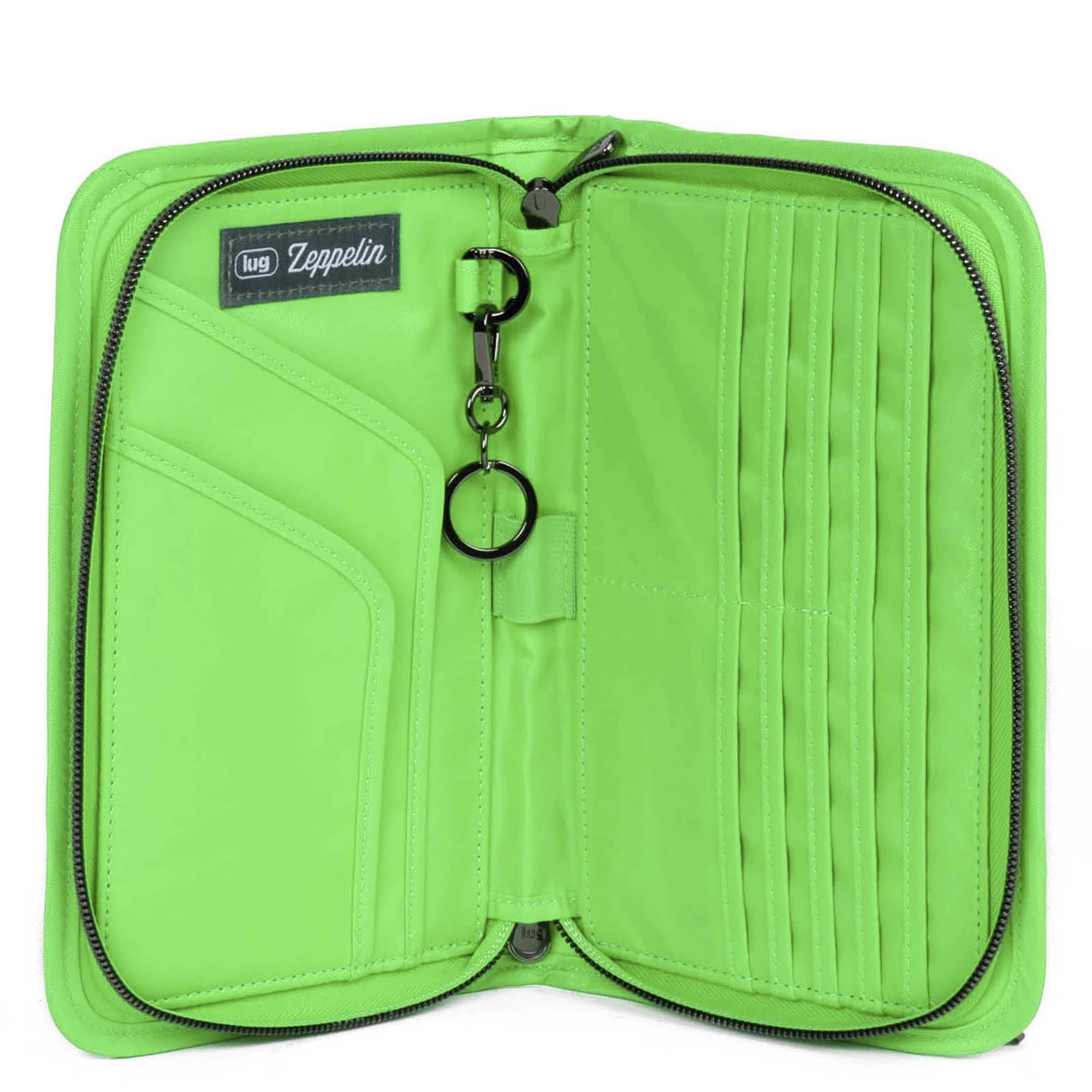 Zeppelin 2 RFID Wristlet Wallet - LIME - Zeppelin_Lime_02