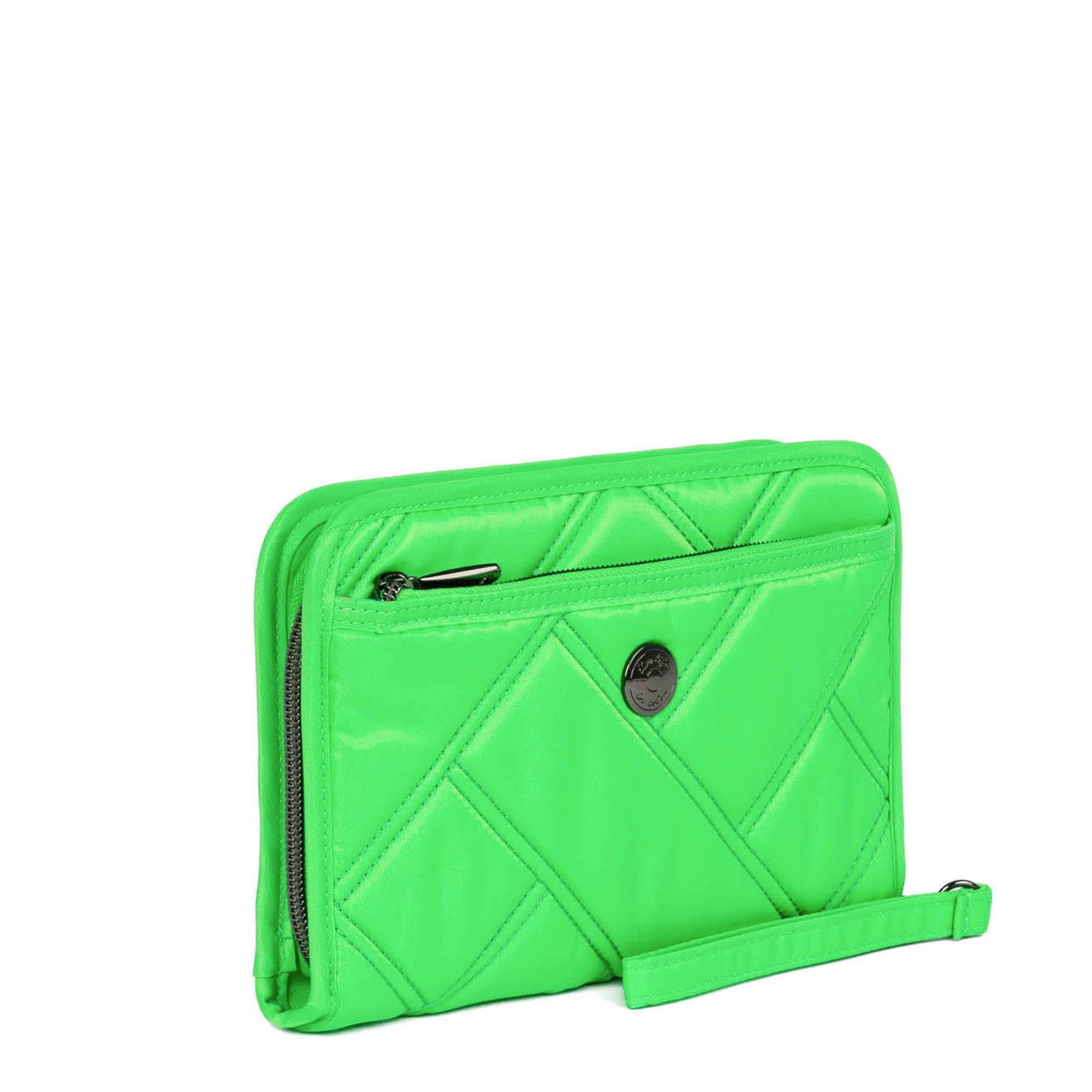 Zeppelin 2 RFID Wristlet Wallet - LIME - Zeppelin_Lime_03