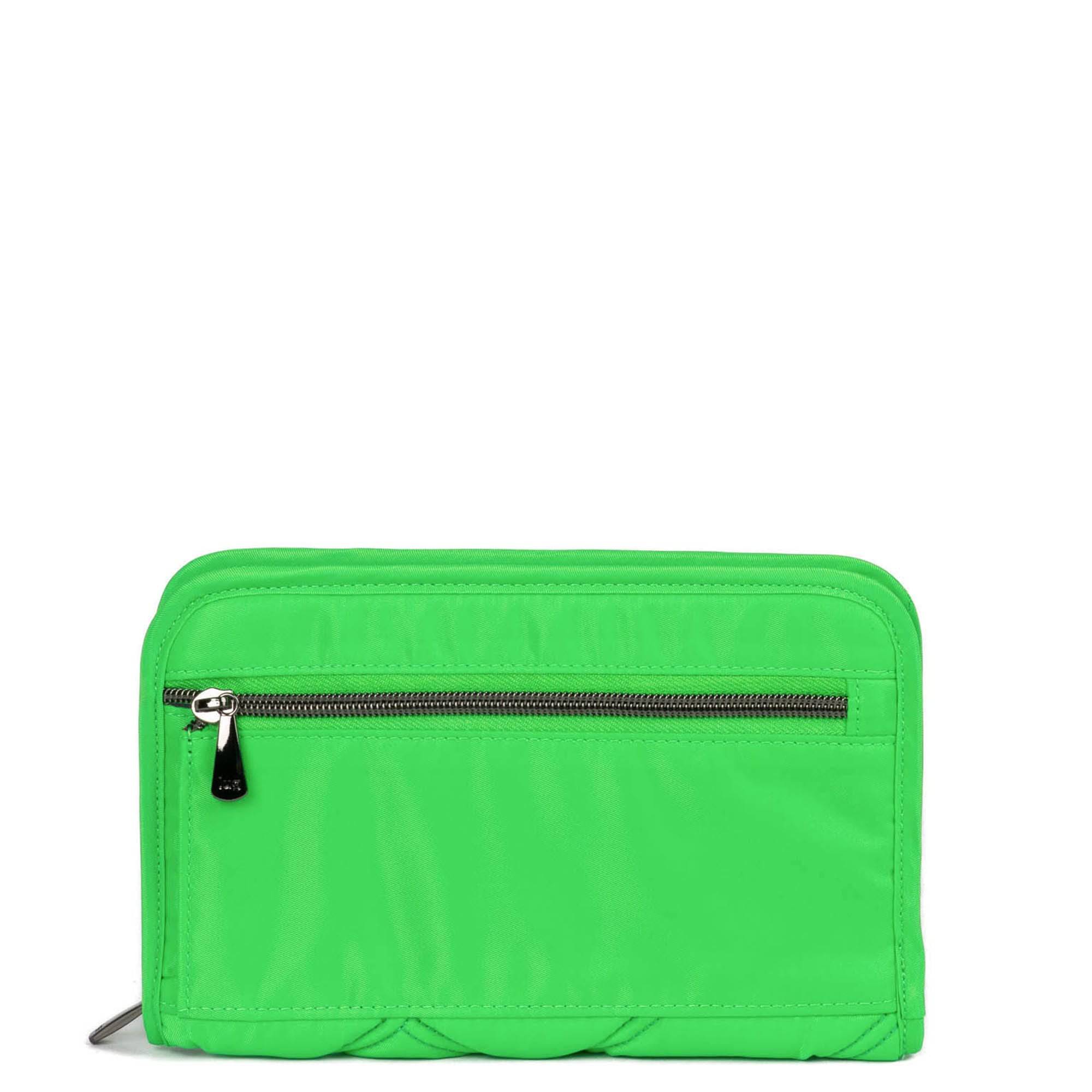 Zeppelin 2 RFID Wristlet Wallet - LIME - Zeppelin_Lime_04