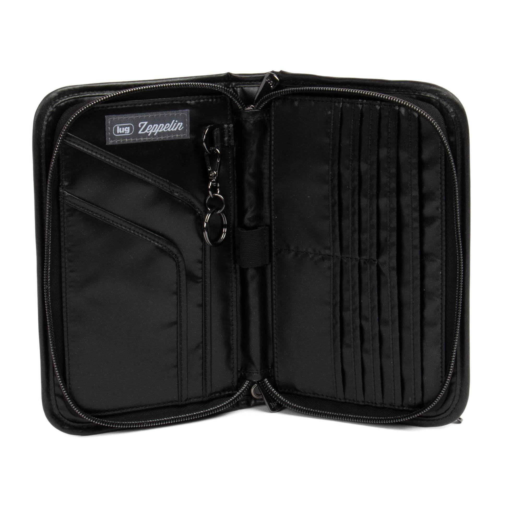 Zeppelin 2 RFID Wristlet Wallet - METALLIC BLACK - Zeppelin_MetallicBlack_04