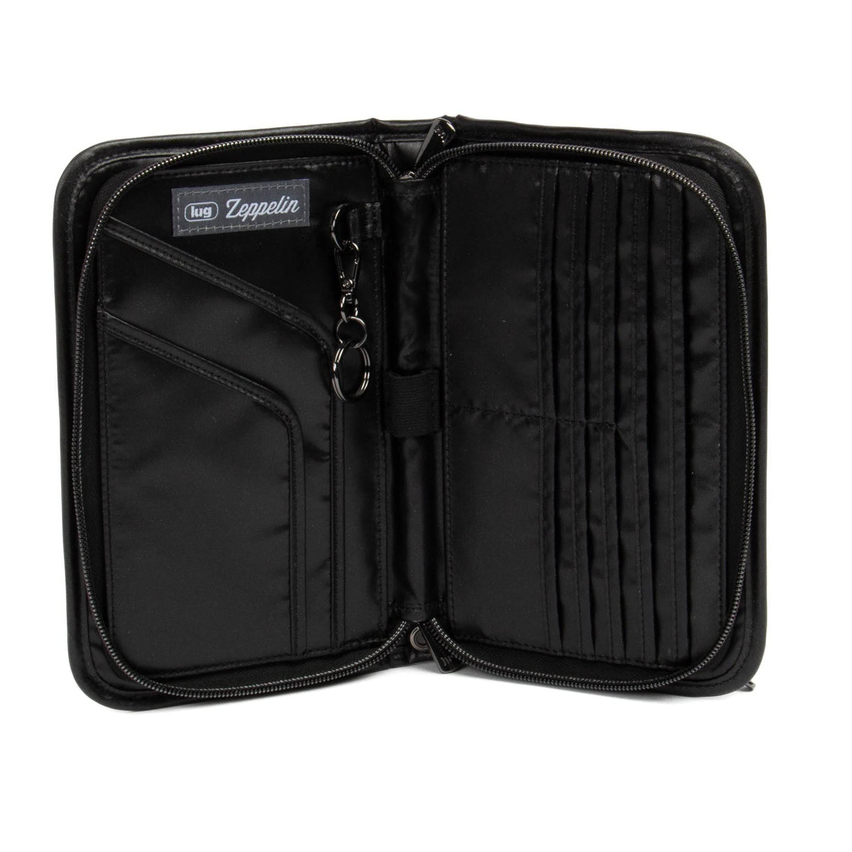 Zeppelin 2 RFID Wristlet Wallet - METALLIC BLACK - Zeppelin_MetallicBlack_04