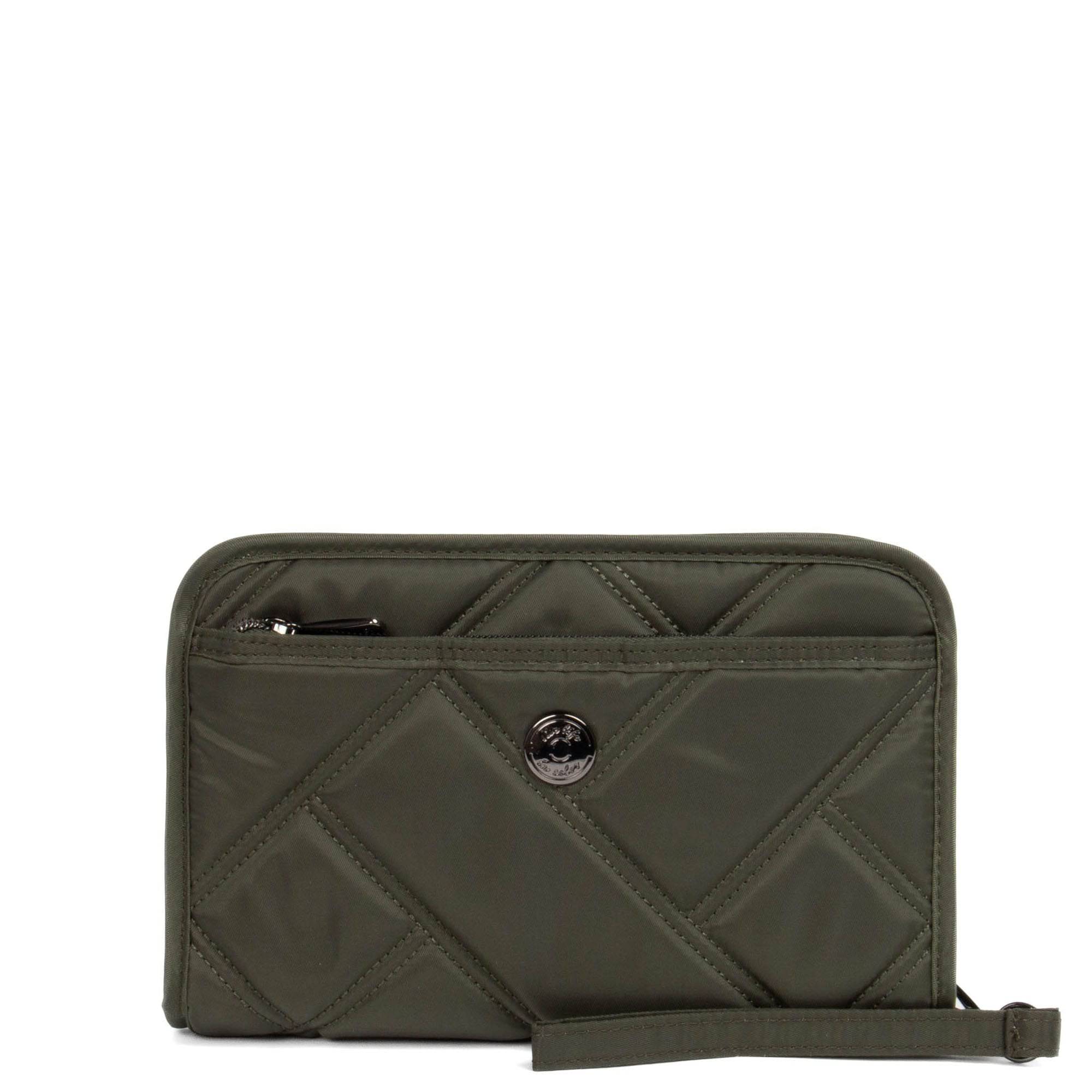 Zeppelin 2 RFID Wristlet Wallet - OLIVE GREEN - Zeppelin_OliveGreen_01_7ad3aab8-6170-4207-822e-8545190527fd