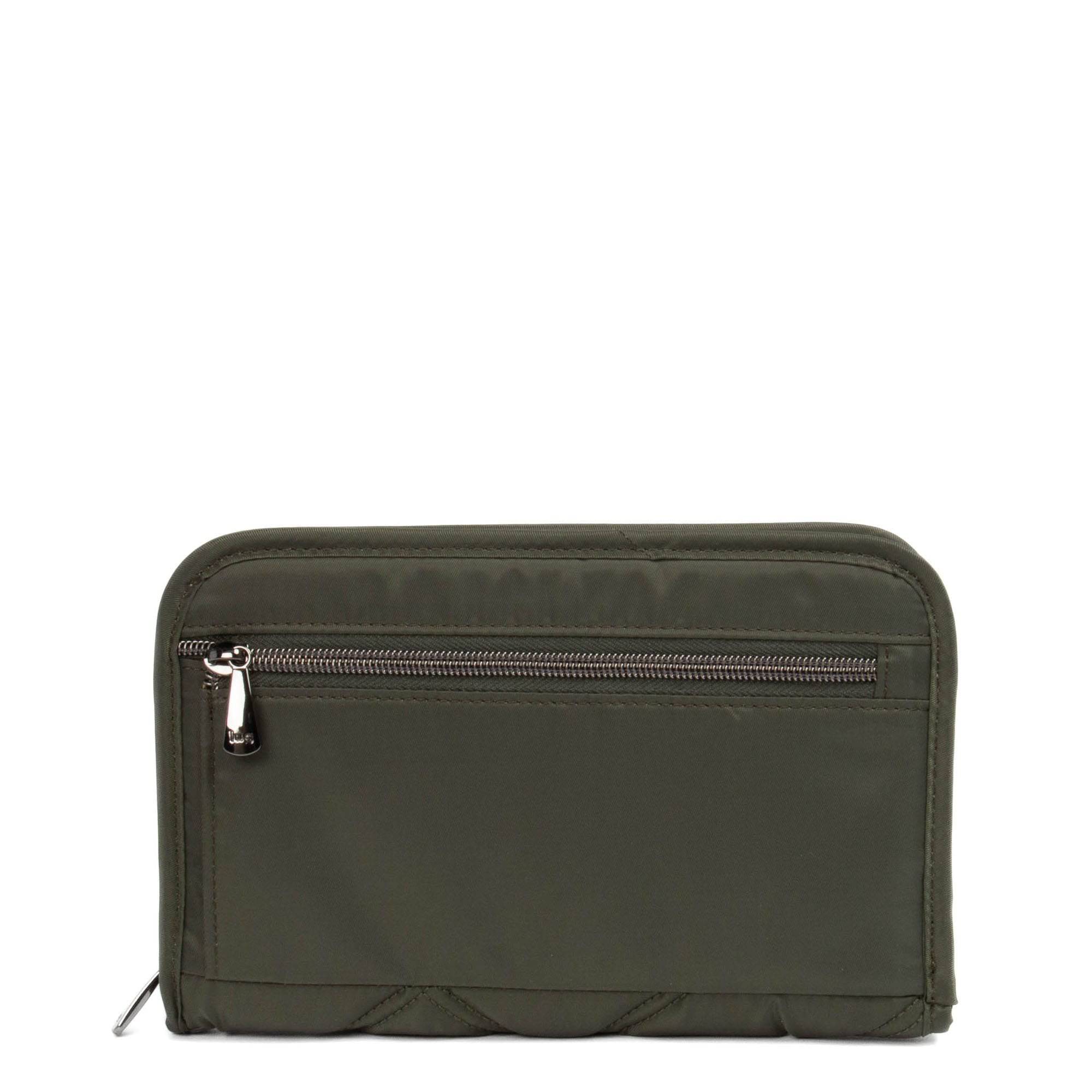 Zeppelin 2 RFID Wristlet Wallet - OLIVE GREEN - Zeppelin_OliveGreen_03