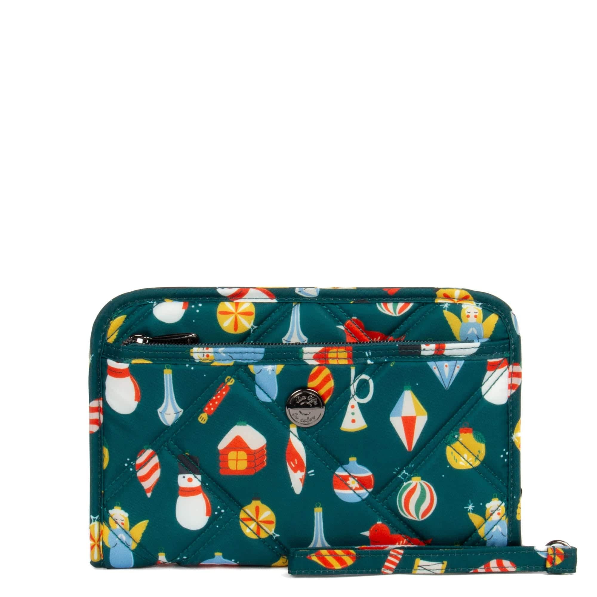 Zeppelin 2 RFID Wristlet Wallet - RETRO ORNAMENTS - Zeppelin_RetroOrnaments_01