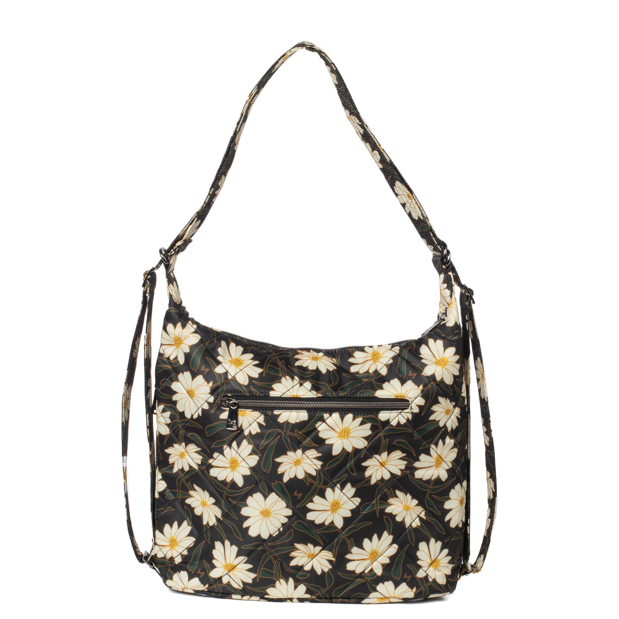 Zipliner 2 Convertible Hobo Bag - AUTUMN DAISIES - Zipliner2_AutumnDaisies_04