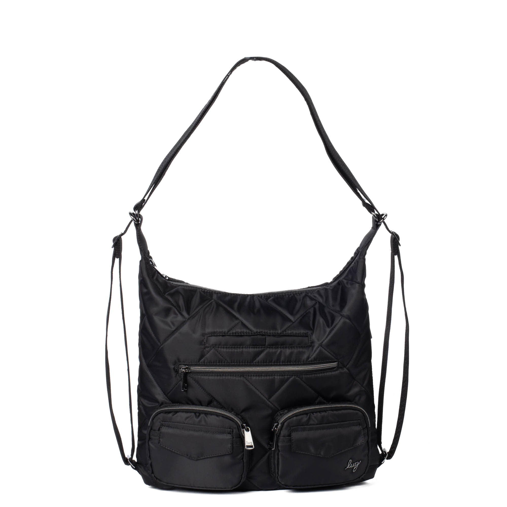 Zipliner 2 Convertible Hobo Bag - BLACK 2 - Zipliner2_Black_01_dd3bf5d0-957f-40d3-ba9c-6d056c597fb6