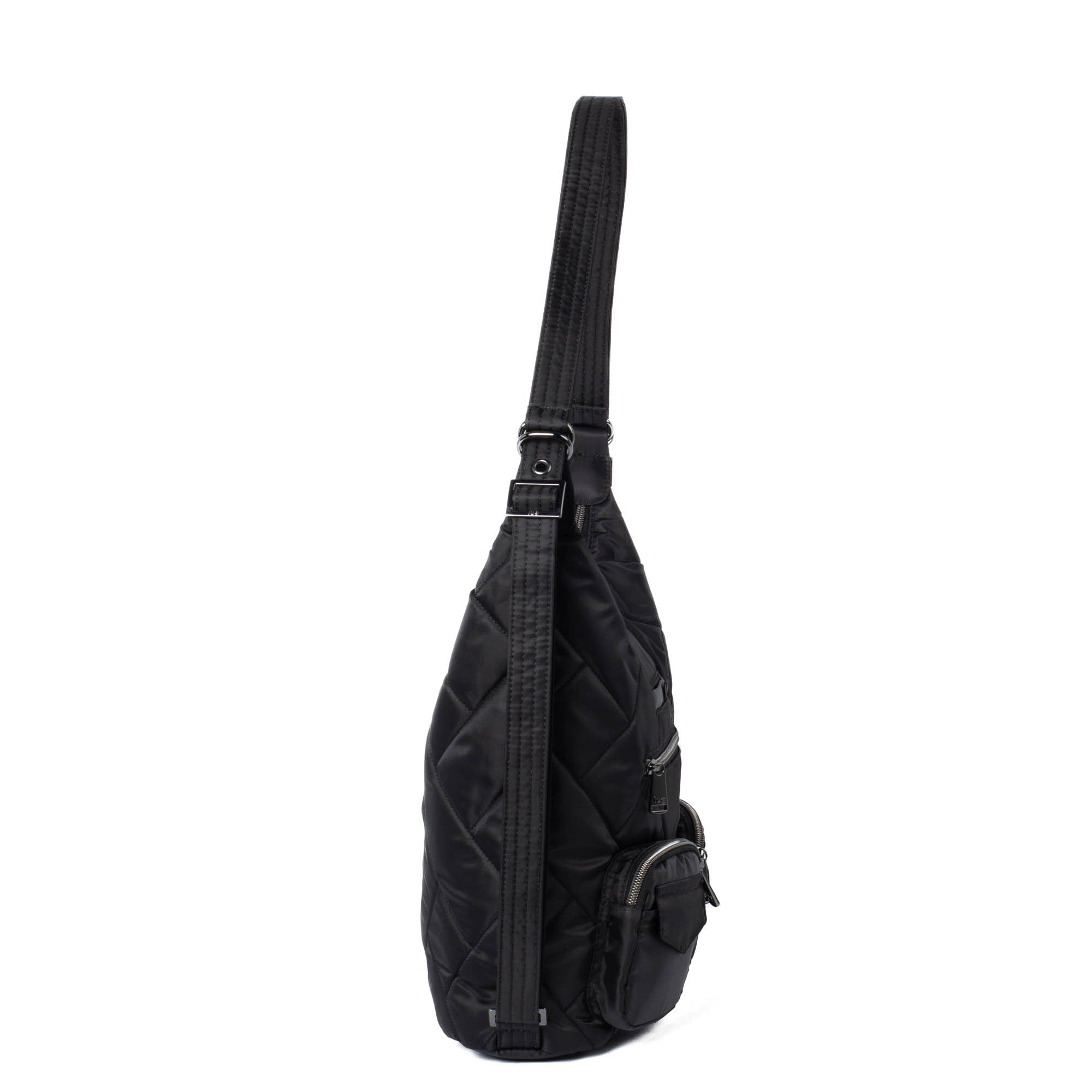 Zipliner 2 Convertible Hobo Bag - BLACK 2 - Zipliner2_Black_03_665043f4-61eb-467a-a584-2e837c808cd8