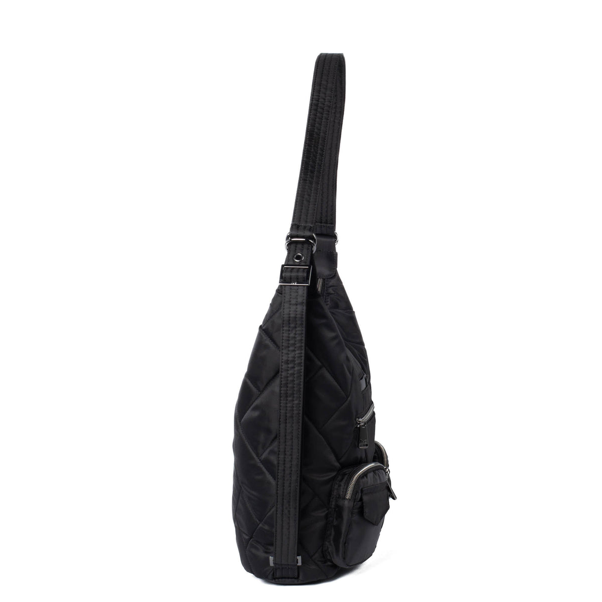 Zipliner 2 Convertible Hobo Bag - BLACK 2 - Zipliner2_Black_03_665043f4-61eb-467a-a584-2e837c808cd8
