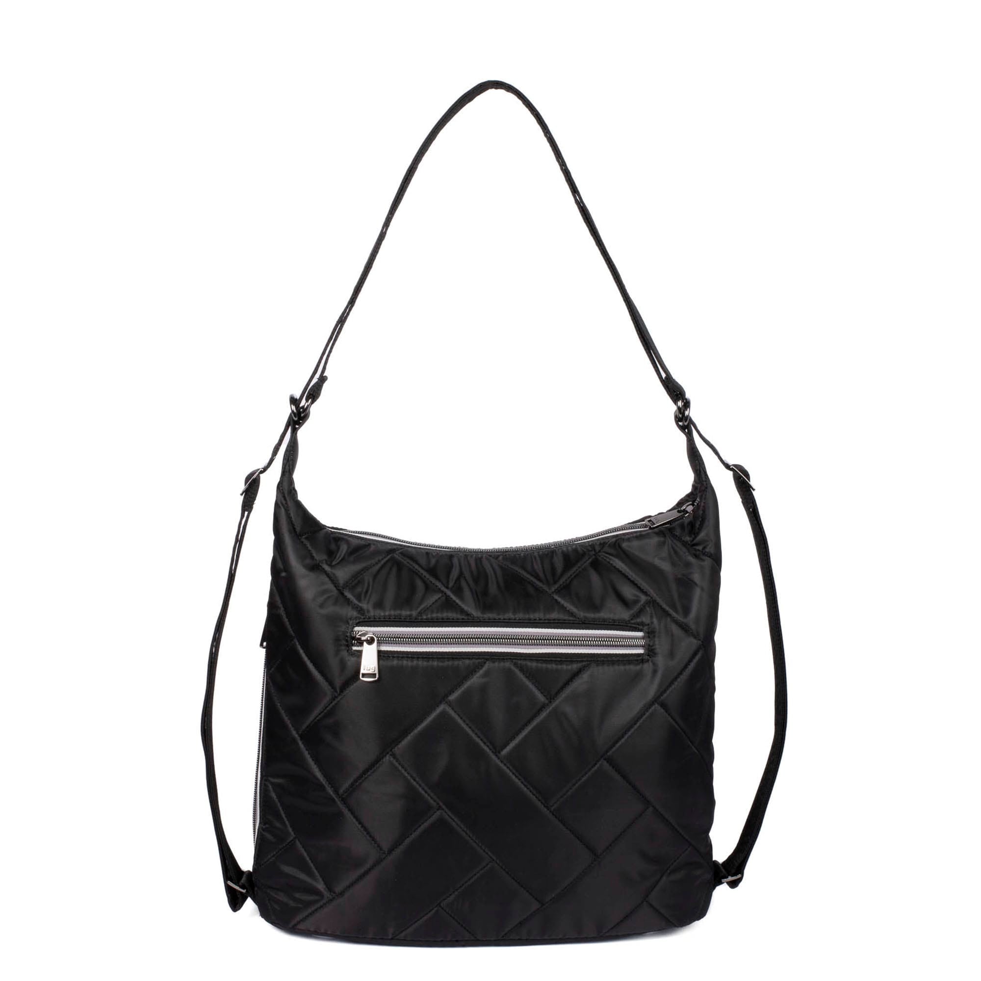 Zipliner 2 Convertible Hobo Bag - BLACK - Zipliner2_Black_04