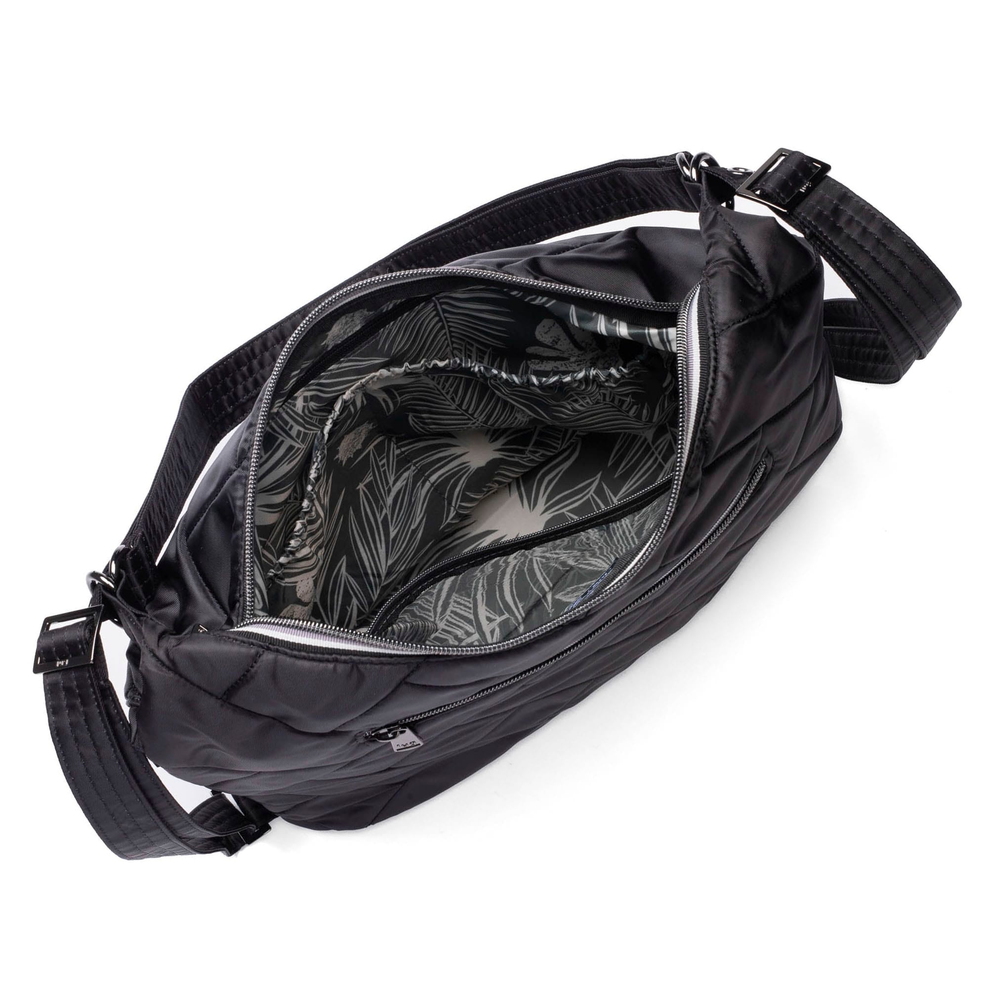 Zipliner 2 Convertible Hobo Bag - BLACK - Zipliner2_Black_05