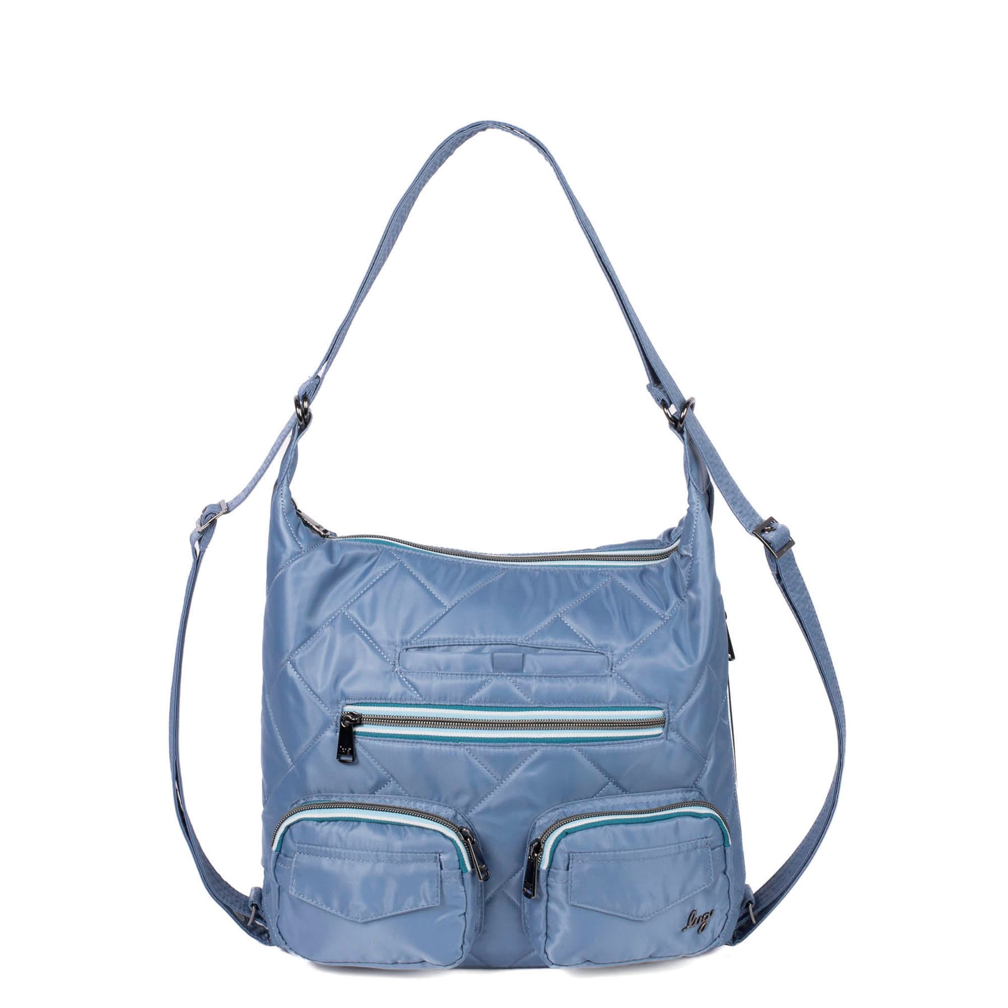 Zipliner 2 Convertible Hobo Bag - BLUE MOON - Zipliner2_BlueMoon_01