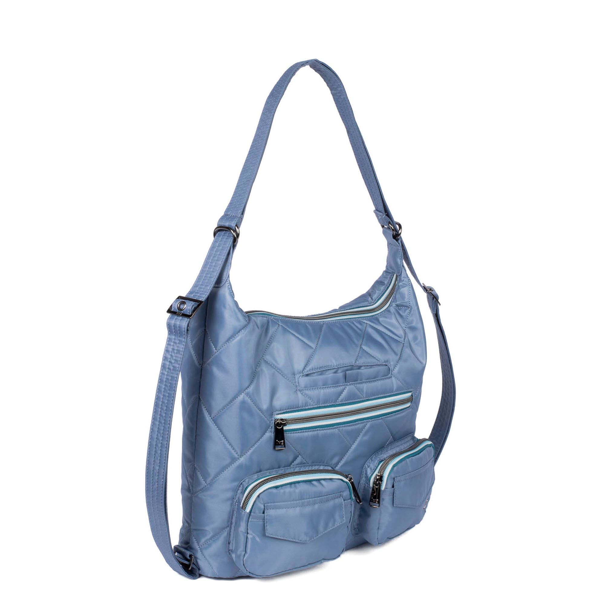 Zipliner 2 Convertible Hobo Bag - BLUE MOON - Zipliner2_BlueMoon_02