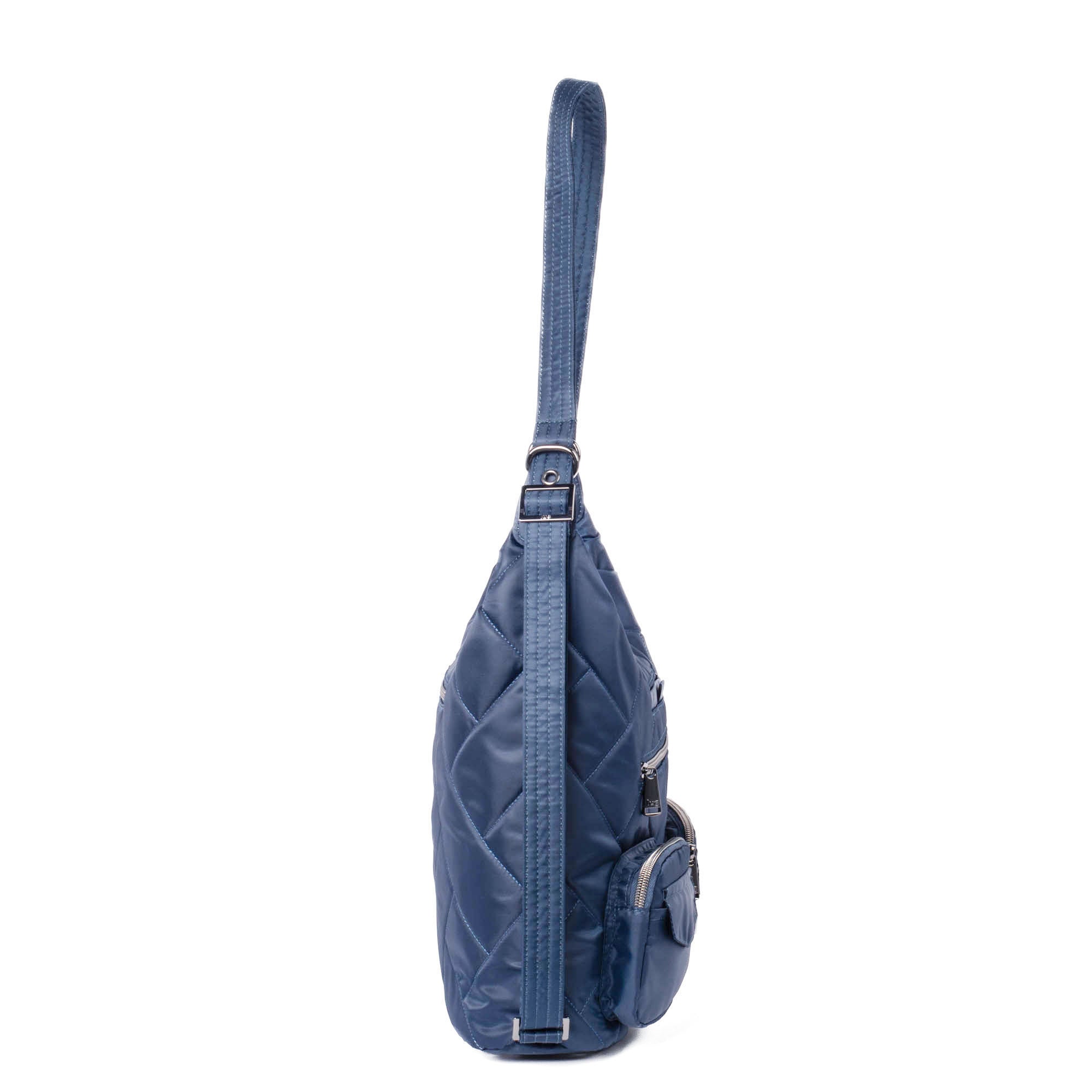 Zipliner 2 Convertible Hobo Bag - INDIGO BLUE - Zipliner2_Indigo_03
