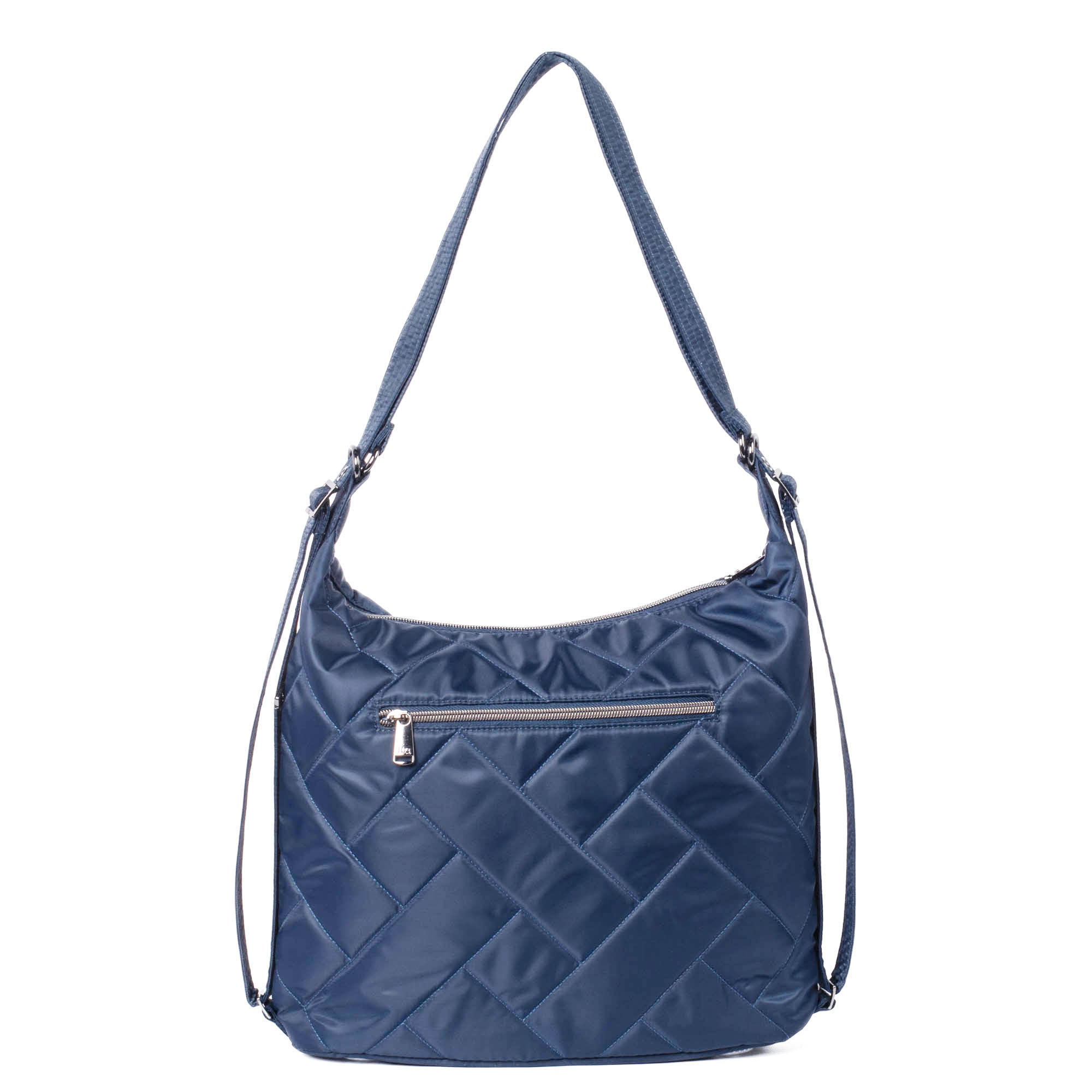 Zipliner 2 Convertible Hobo Bag - INDIGO BLUE - Zipliner2_Indigo_04