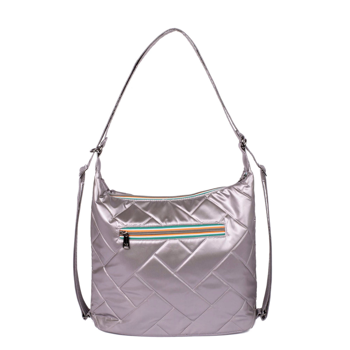 Zipliner 2 Convertible Hobo Bag - METALLIC PEARL - Zipliner2_MetallicPearl_04