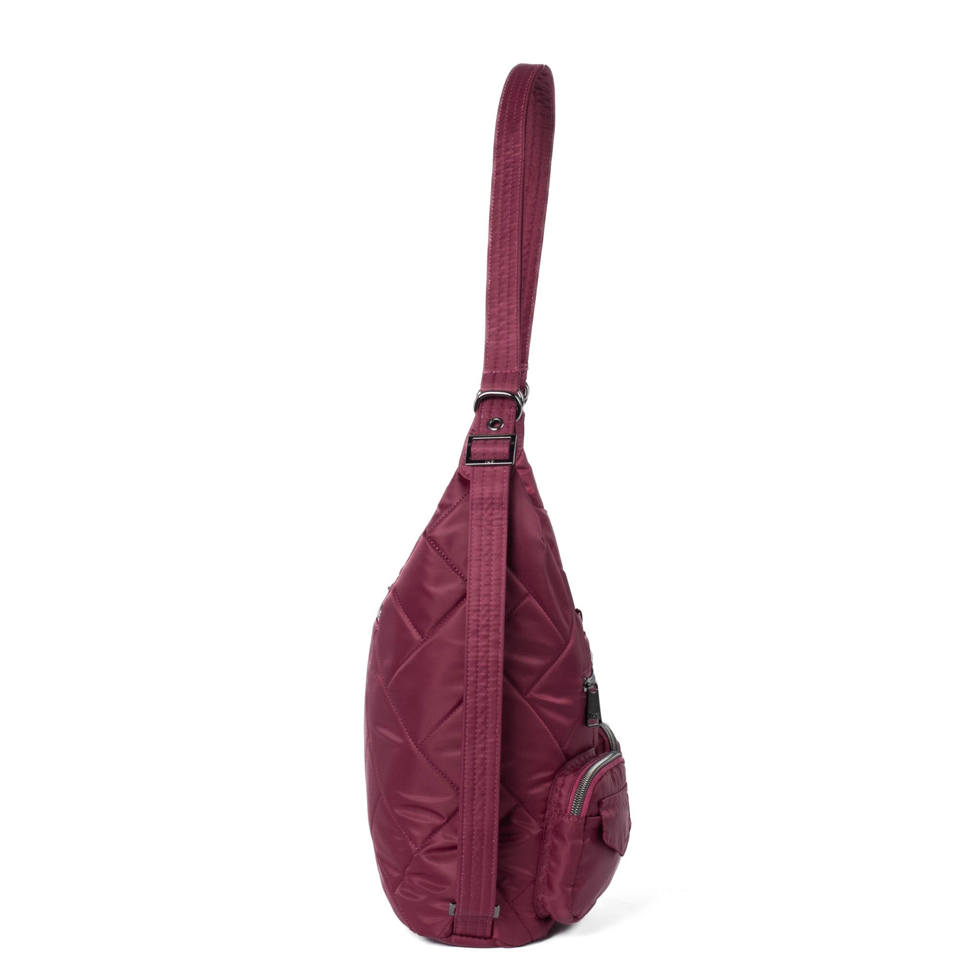 Zipliner 2 Convertible Hobo Bag - RASPBERRY - Zipliner2_Raspberry_03