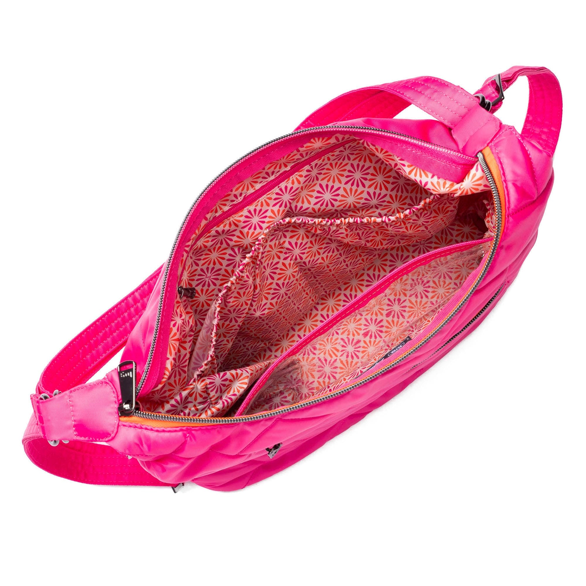 Zipliner 2 Convertible Hobo Bag - ROSETTE PINK - Zipliner2_RosettePink_05