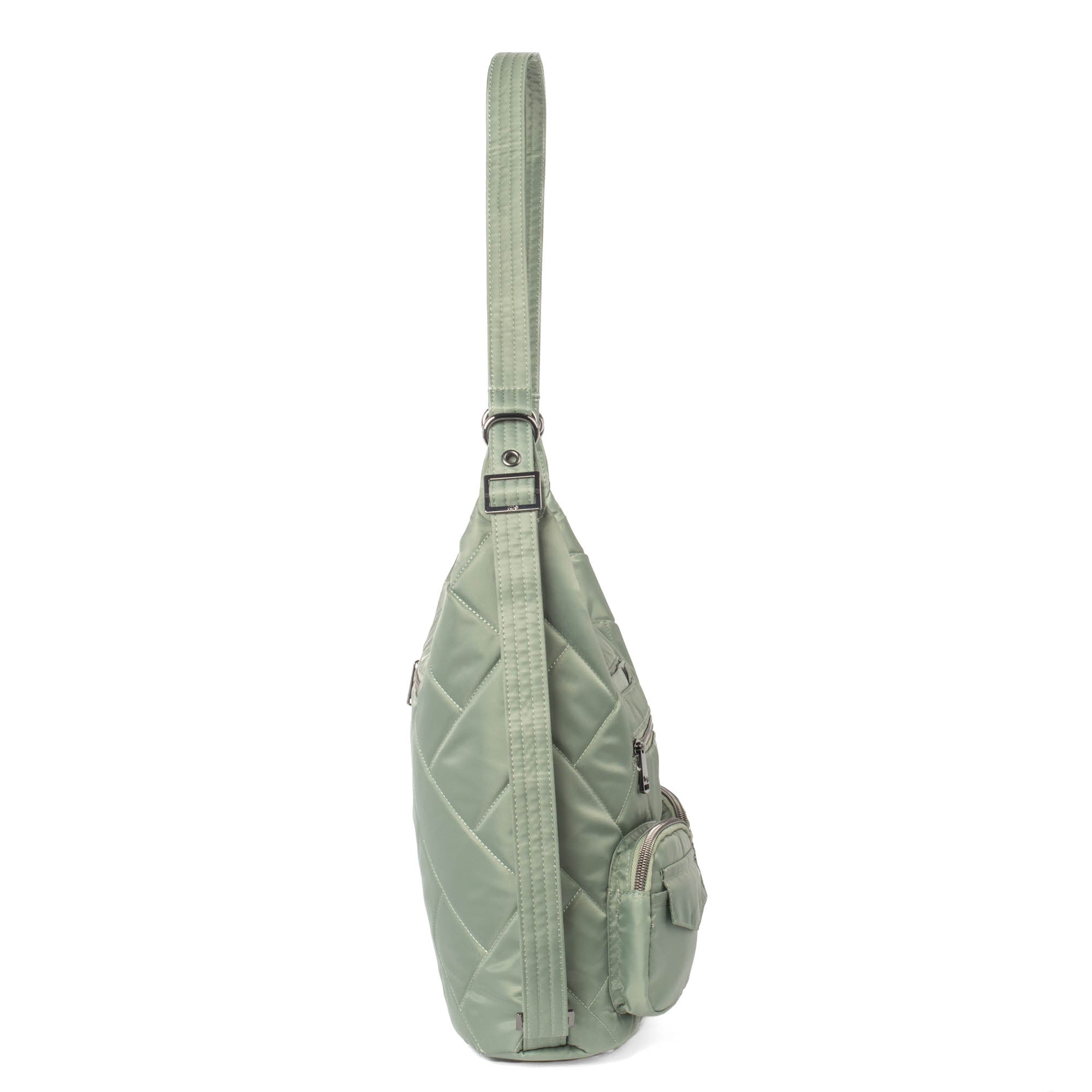 Zipliner 2 Convertible Hobo Bag - SAGE GREEN - Zipliner2_Sage_03