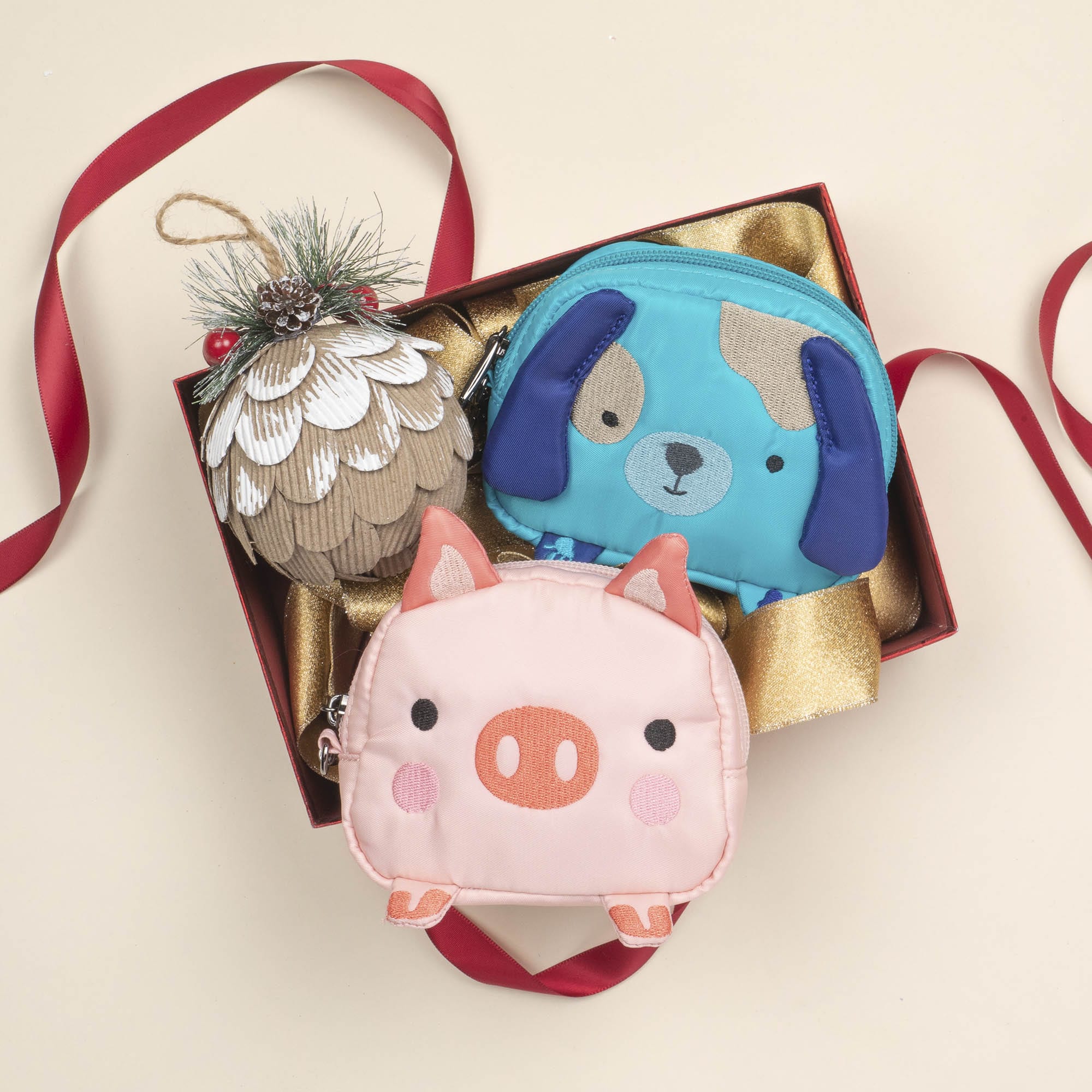 Zippy Friends Zip Pouch - PIG - ZippyFriends_Hover