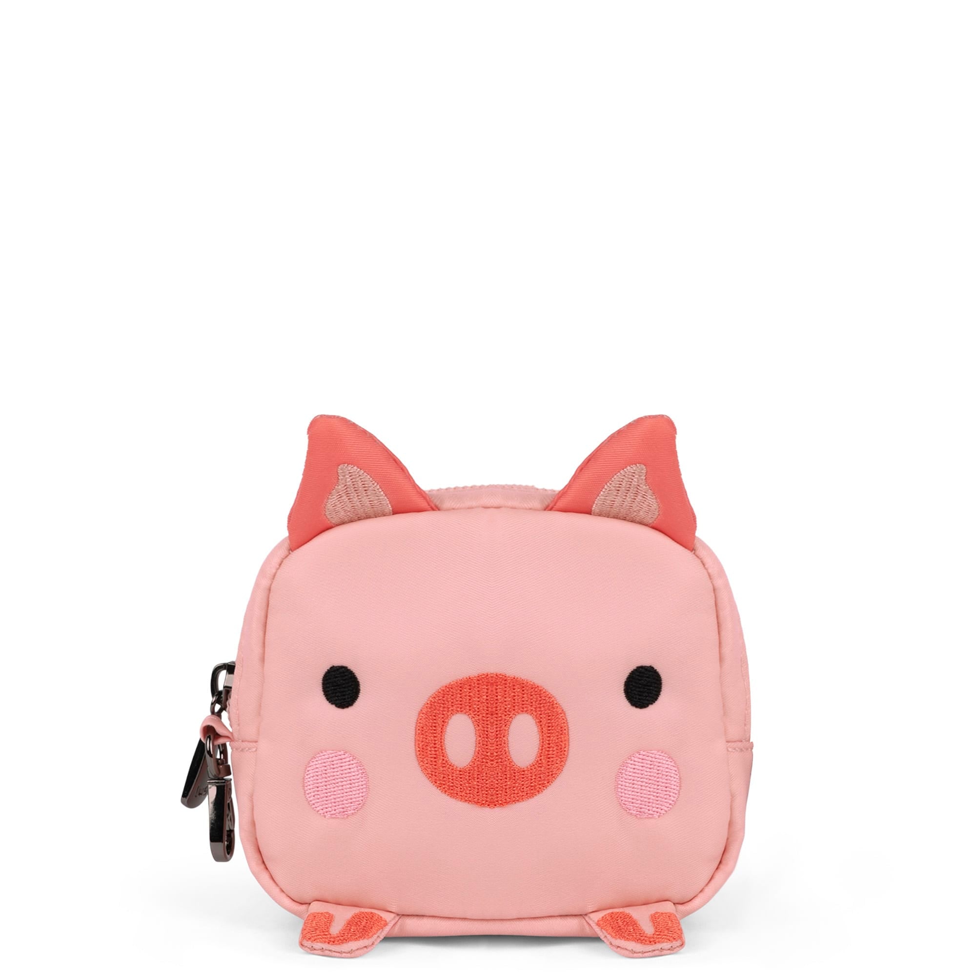 Zippy Friends Zip Pouch - PIG - Zippy_20Friends_Blush_Rose_Camo_Strap_01