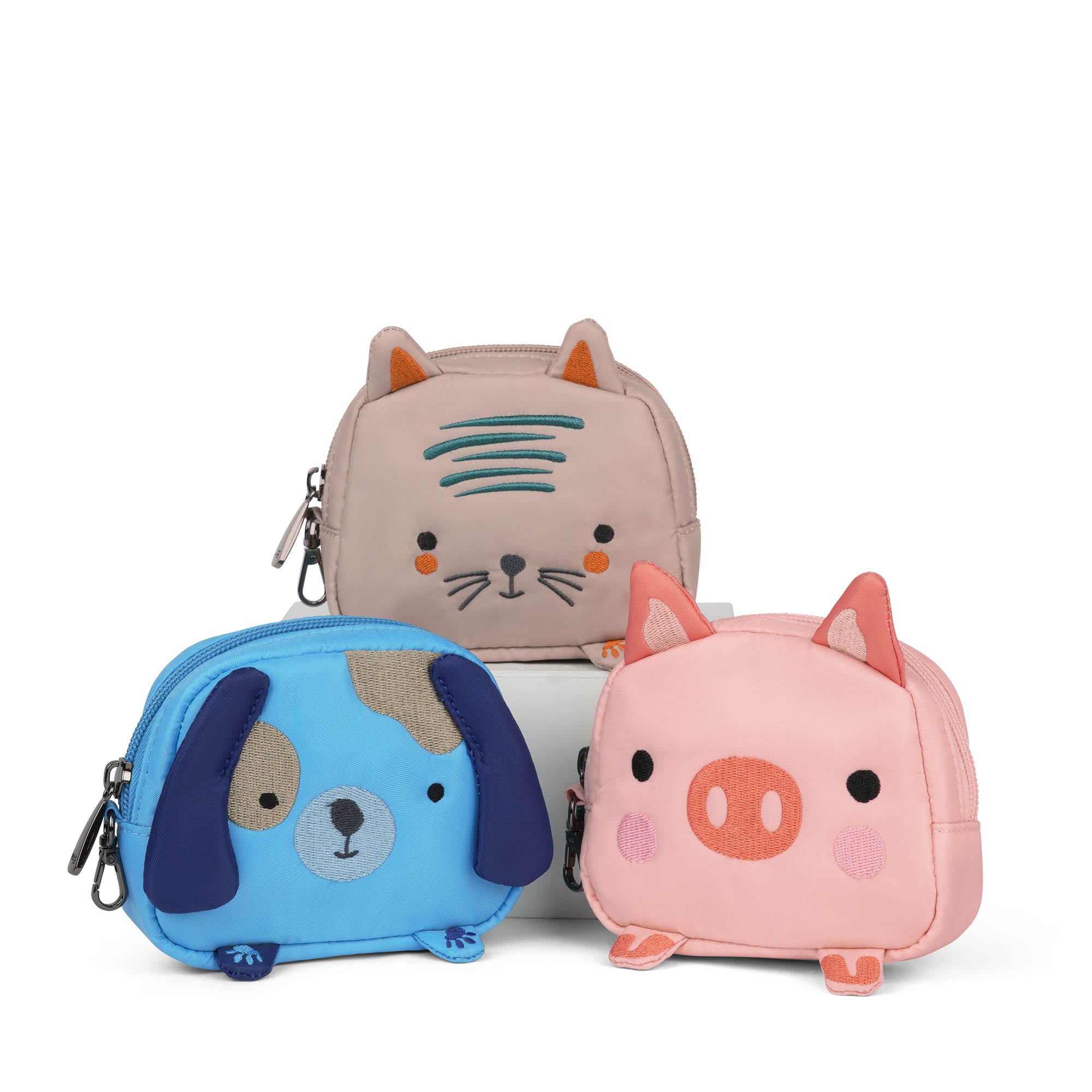Zippy Friends Zip Pouch - PIG - Zippy_20Friends_Group_03