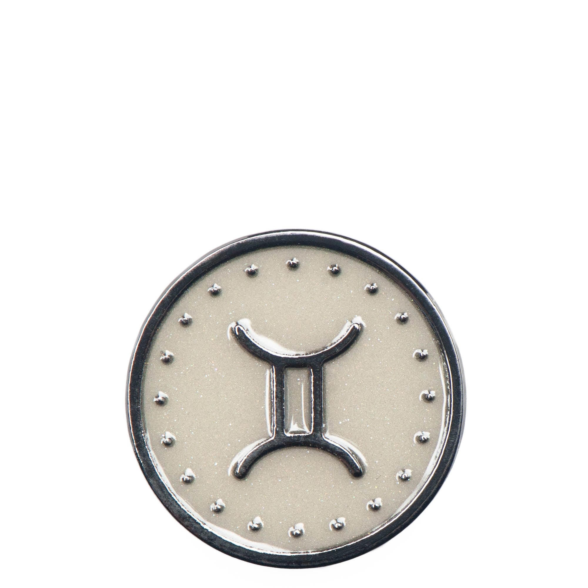 Lug Zodiac Bag Charm - GEMINI - ZodiacCharms_Gemini_01