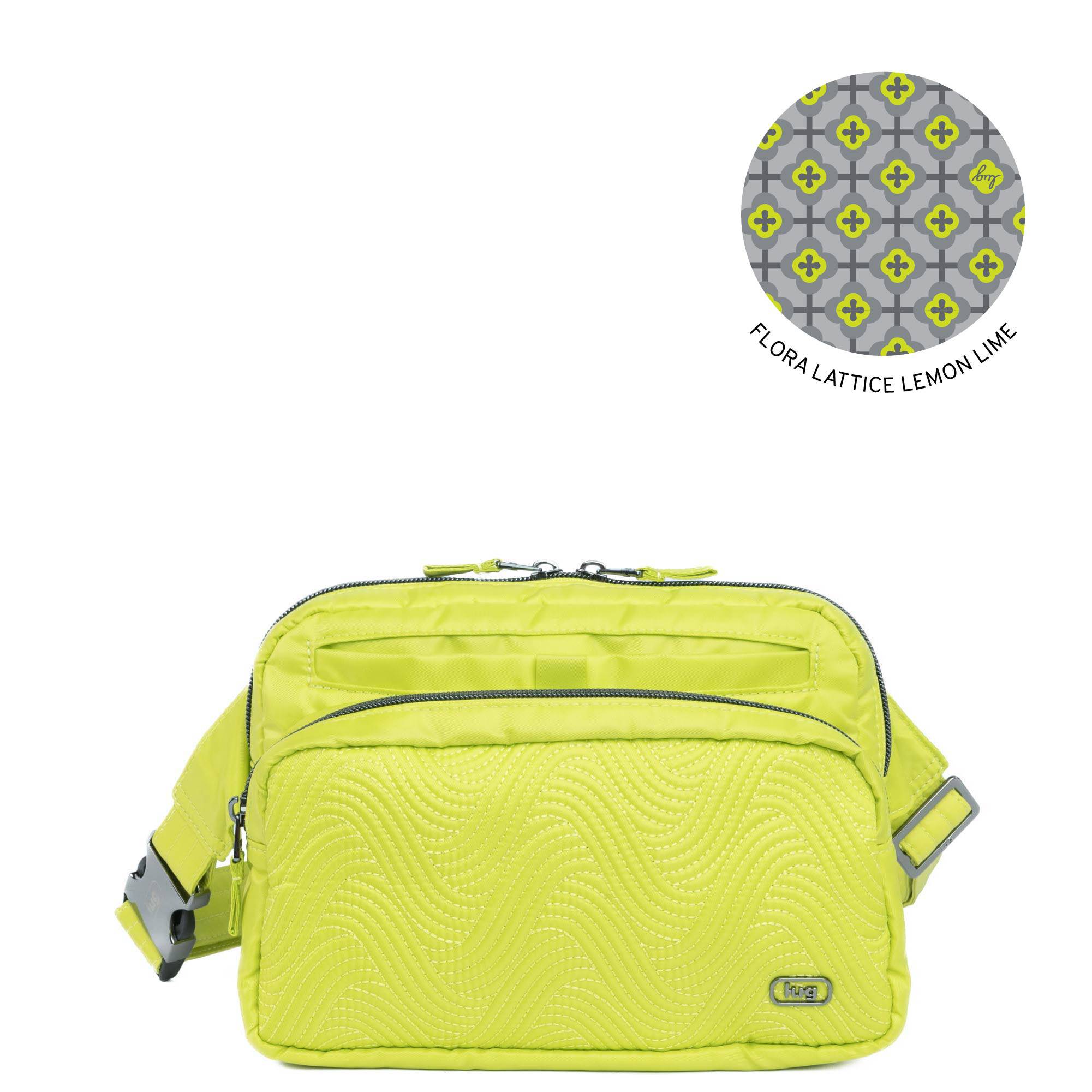 Double Back Belt Bag - LEMON LIME - a5e3440f-0978-4669-bff8-ad157ba6a1f4