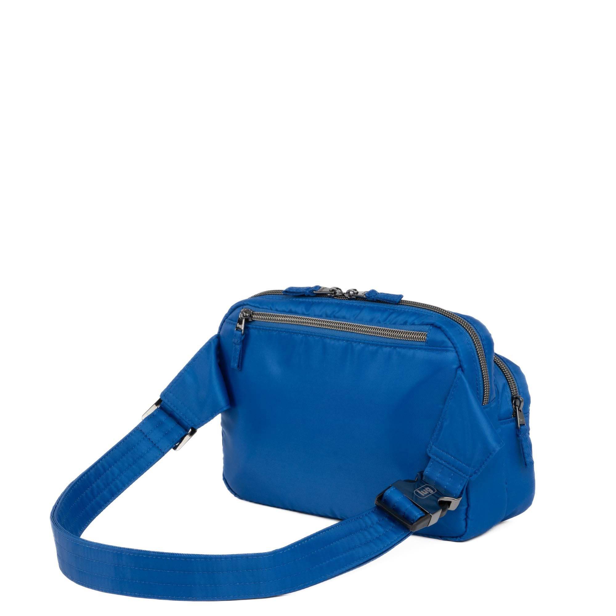 Double Back Belt Bag - AZURE BLUE - b0ec34e6-f36a-4de7-b370-636c6c338a6e
