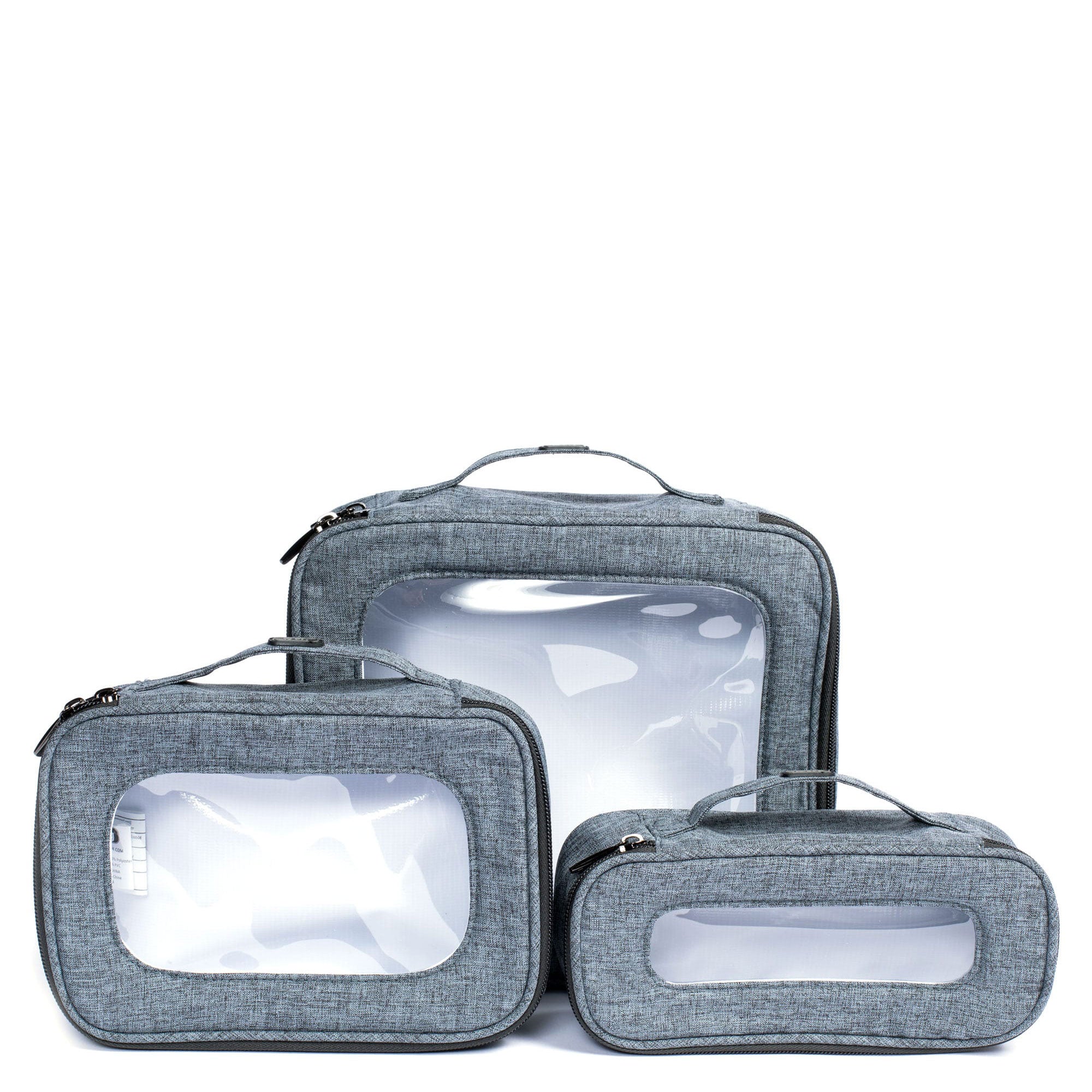 Bento Box 3pc Storage Container Set - HEATHER GREY - bentobox_heatherGrey_01