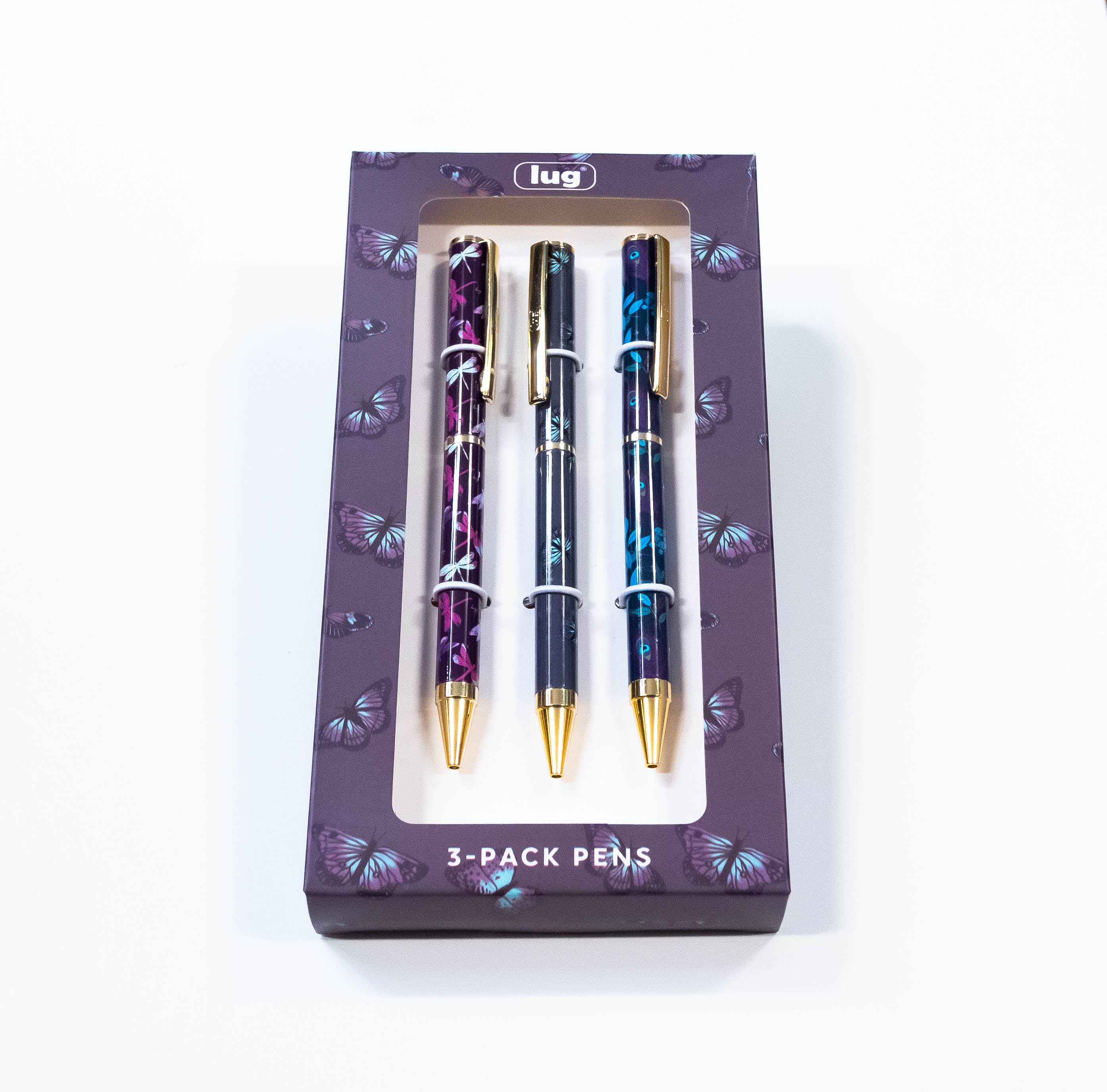 Lug Pens 3pk - Scribble