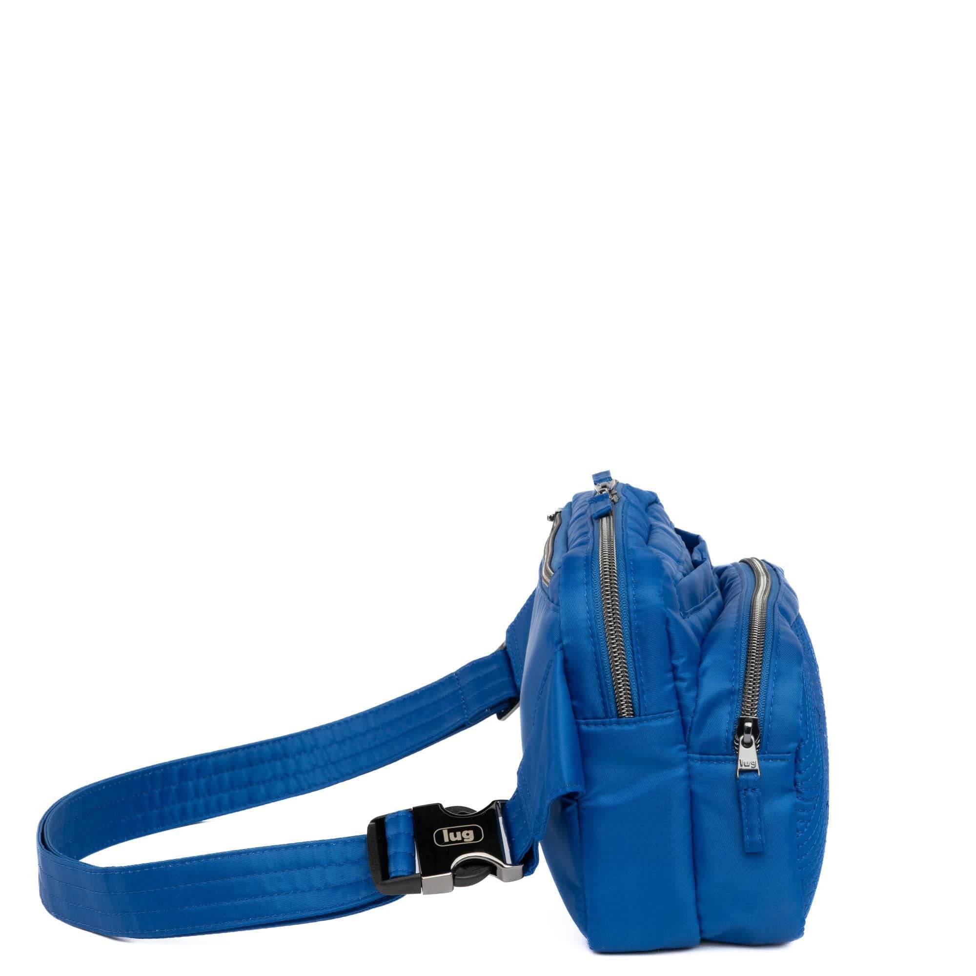 Double Back Belt Bag - AZURE BLUE - ff1858f3-12e0-43d2-920c-592e888cf2ff