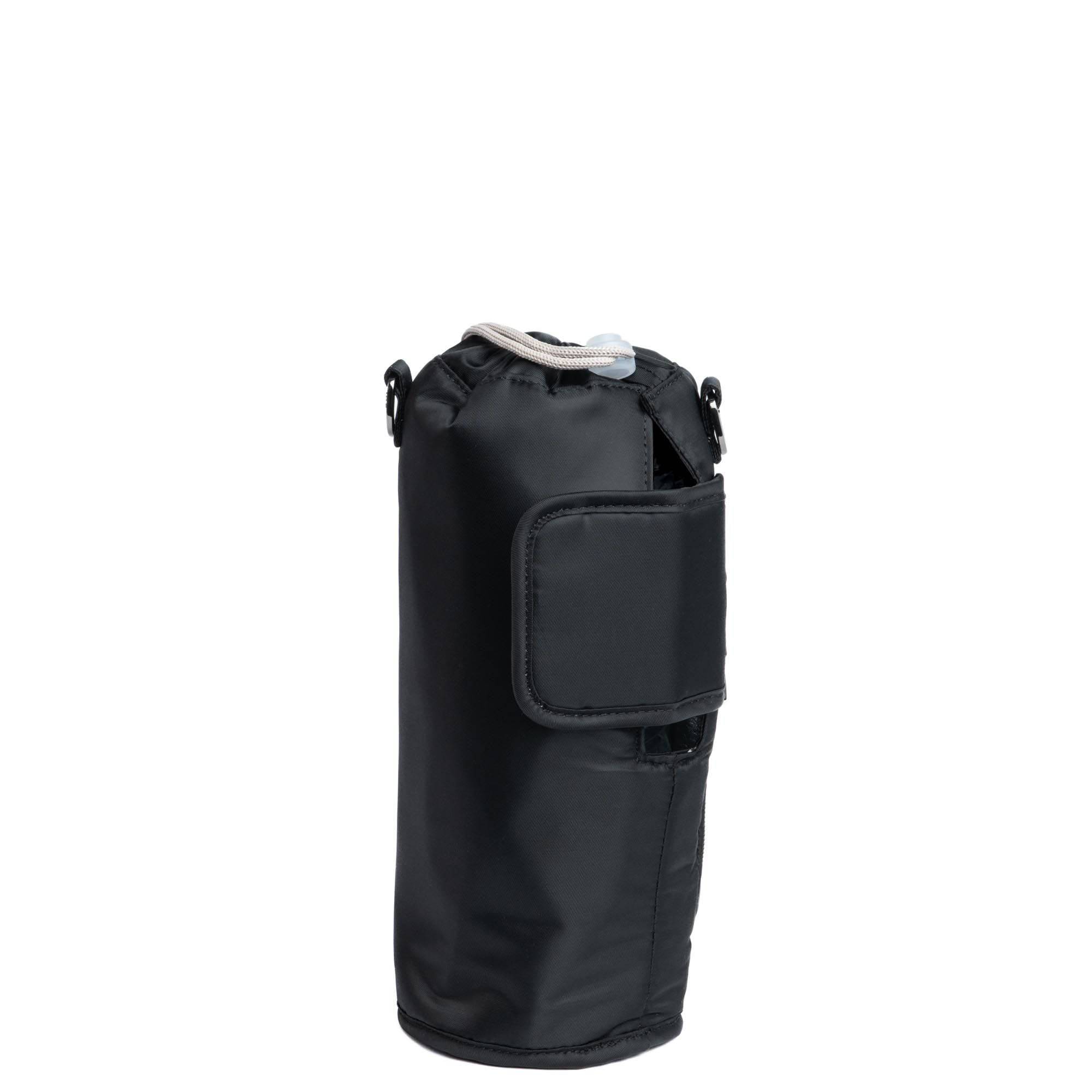 Huggie XL Crossbody Bottle Holder - BLACK - huggiexl_black_04