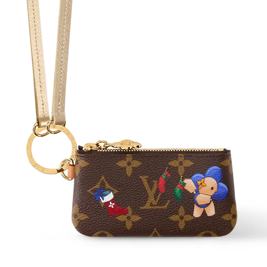 Louis Vuitton Vivienne Winter Holiday Phone Holder – Limited Edition Monogram Design Est. Value $1,010 - - louis-vuitton-phone-holder--M15338_PM1_Detailview