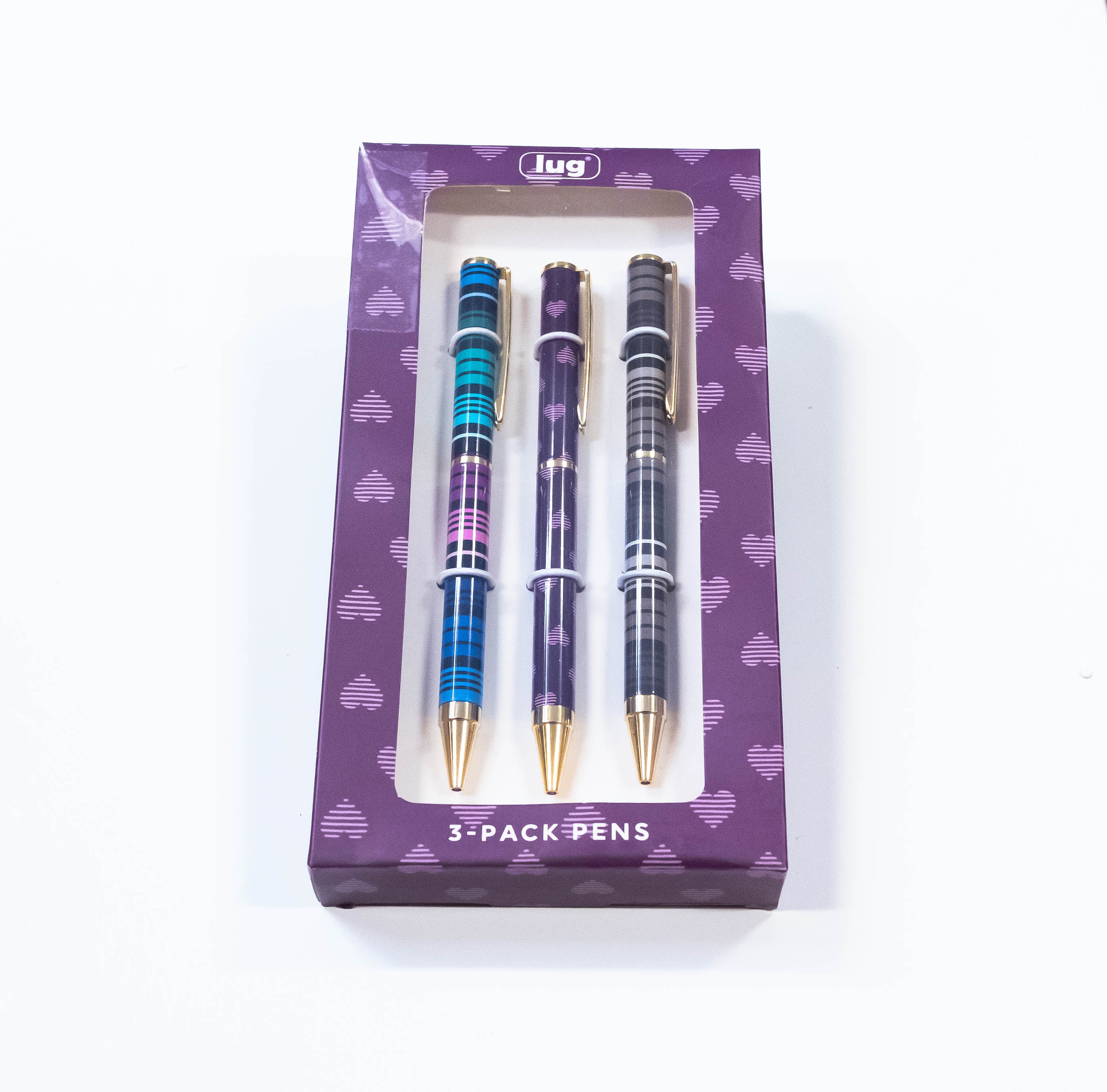 Lug Pens 3pk - Scribble