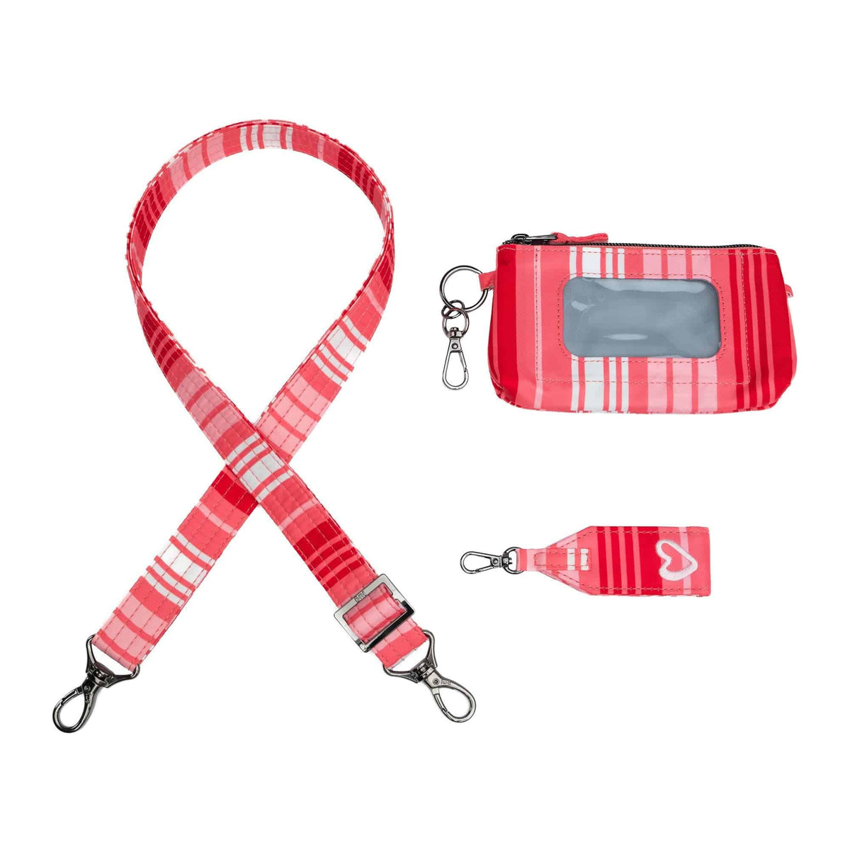 Love Accessory 3pc Bundle - LOVE STRIPE RED - loveaccessory3pcbundle_lovestripered_02