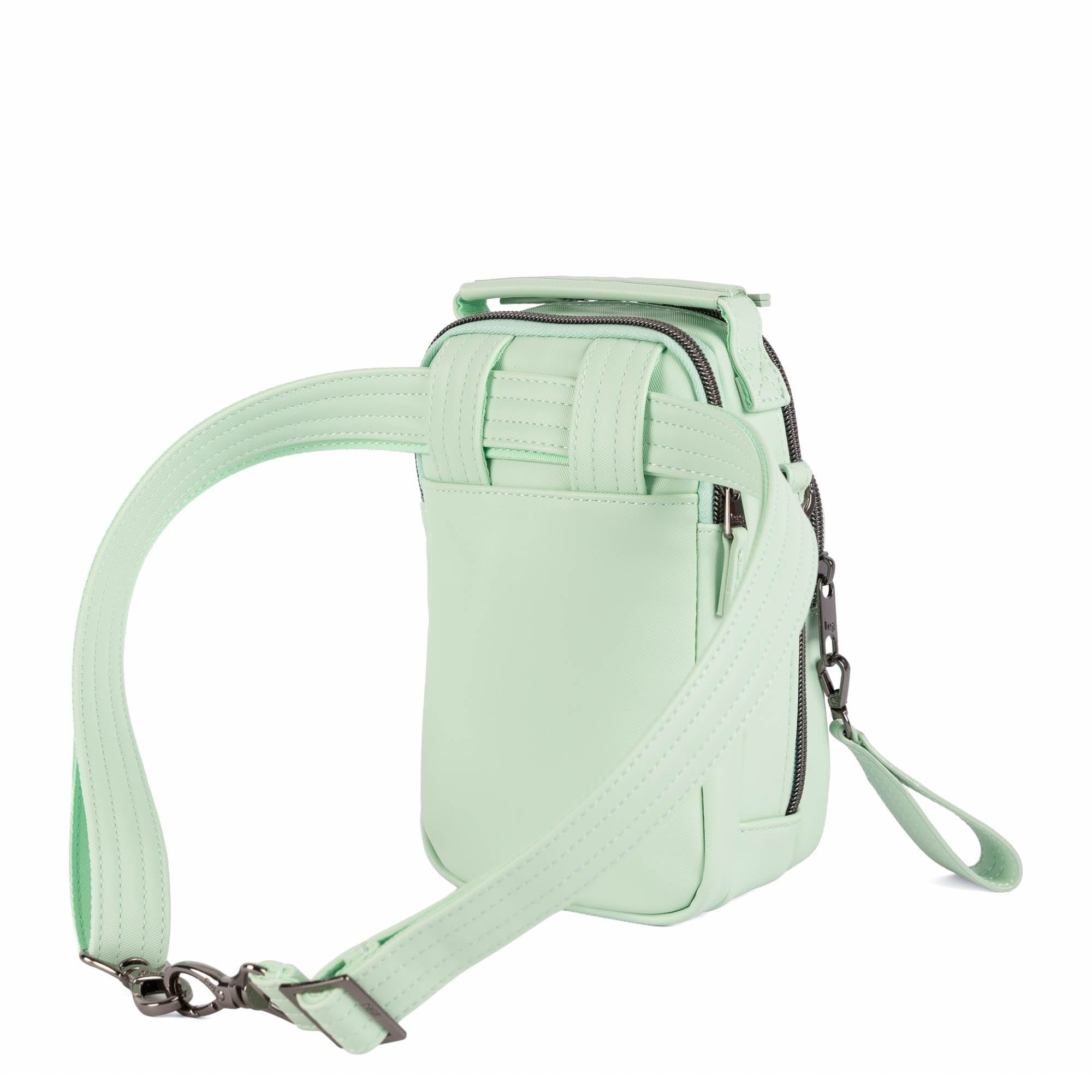 Skeeter Mini Bridge Satin Luxe VL Convertible Crossbody Bag - MIST GREEN - medium_0286d939-f5a0-4218-9040-e2dba7de8a17