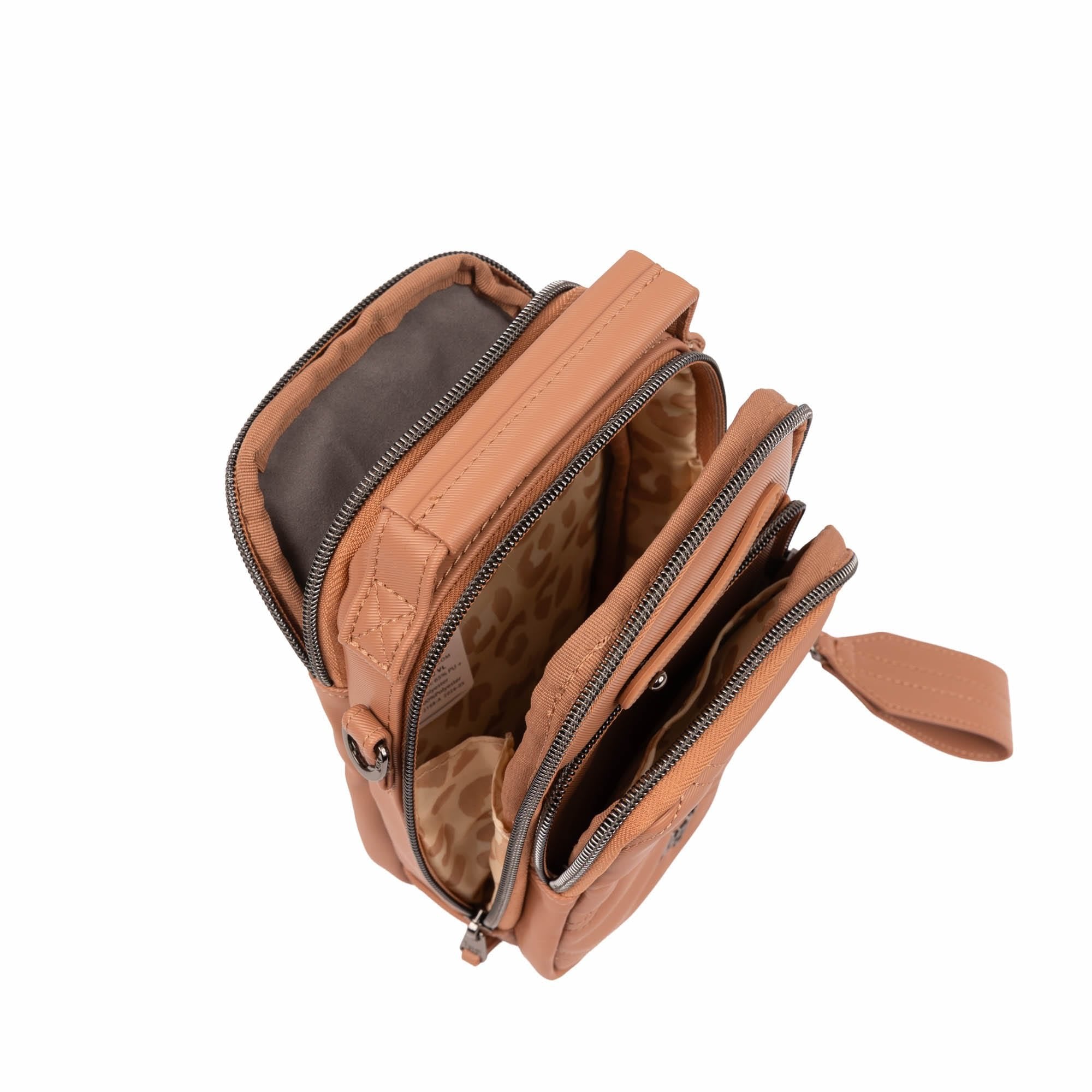 Skeeter Mini Bridge Satin Luxe VL Convertible Crossbody Bag - CHAI LATTE - medium_21516ce2-61c0-4cec-b200-3a90a4a768e5