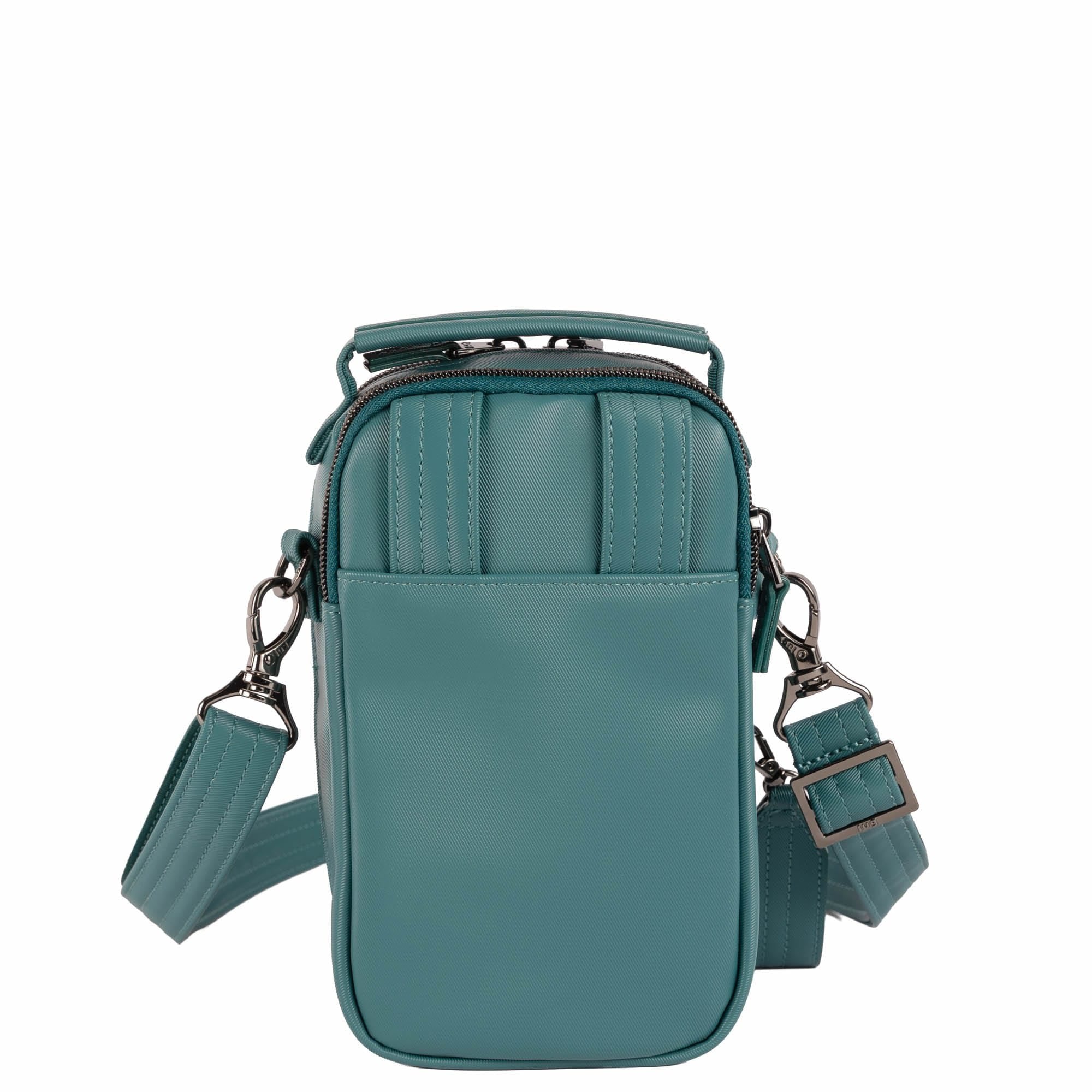 Skeeter Mini Bridge Satin Luxe VL Convertible Crossbody Bag - LAGOON TEAL - medium_367df54c-ce67-4a21-931a-eded07cc00cb