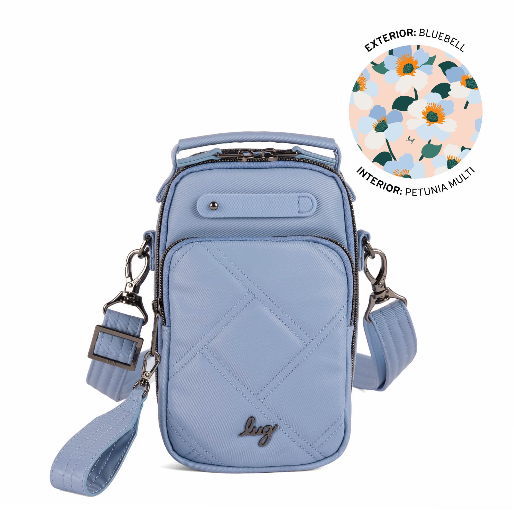 Skeeter Mini Bridge Satin Luxe VL Convertible Crossbody Bag - BLUEBELL - medium_4eab356d-8c9c-4cf4-aa27-154174cd8da4