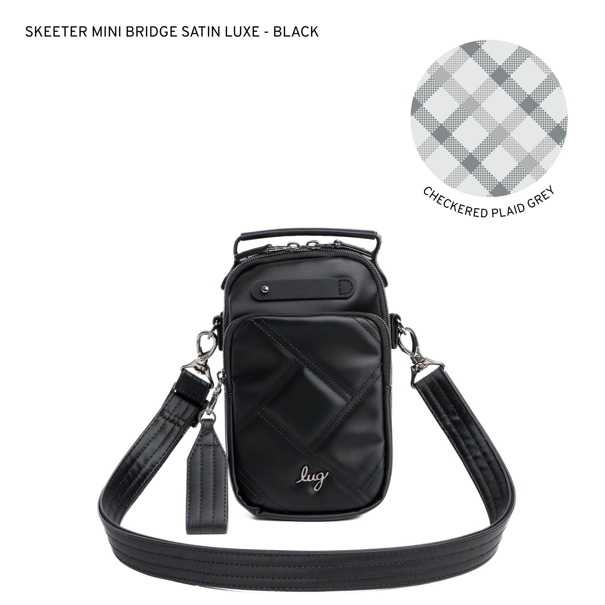 Skeeter Mini Bridge Satin Luxe VL Convertible Crossbody Bag - BLACK - medium_9c1096d8-0b4e-4d35-8f4c-85f86dd3e6f3
