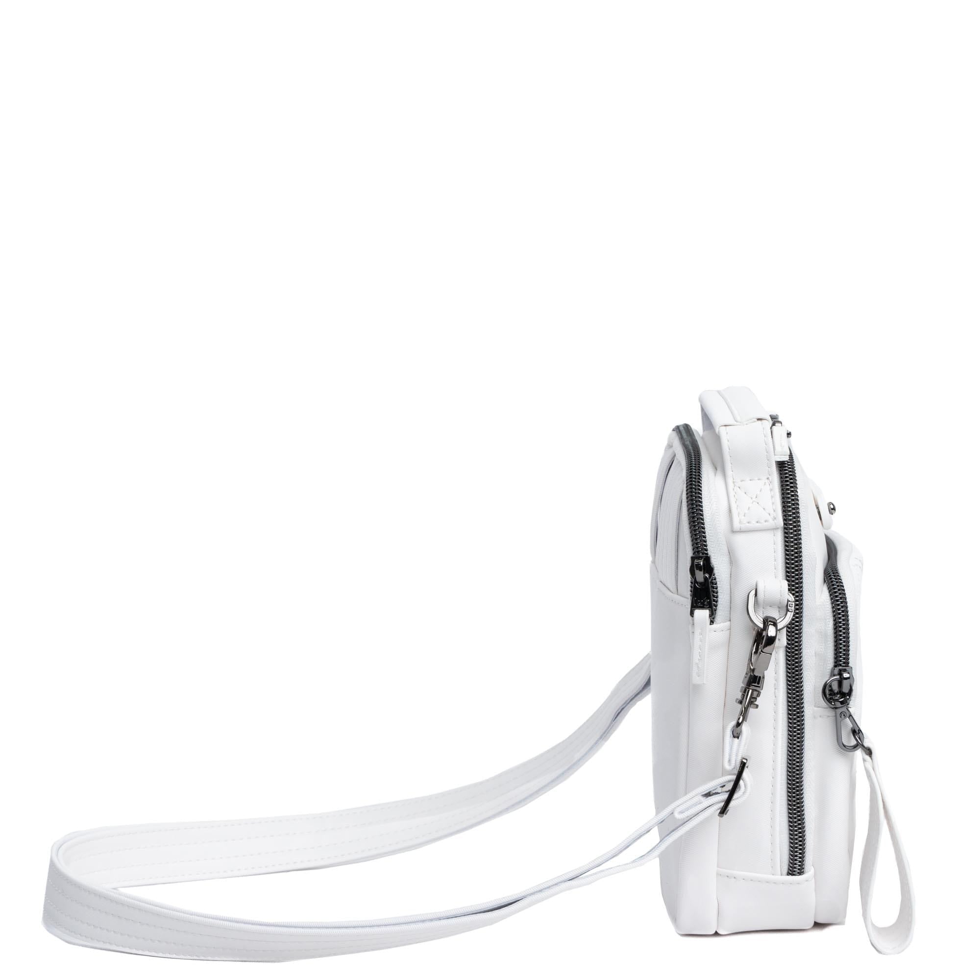 Skeeter Mini Bridge Satin Luxe VL Convertible Crossbody Bag - WHITE - medium_a92acf22-8850-48e2-9b6c-41581b59b3ce