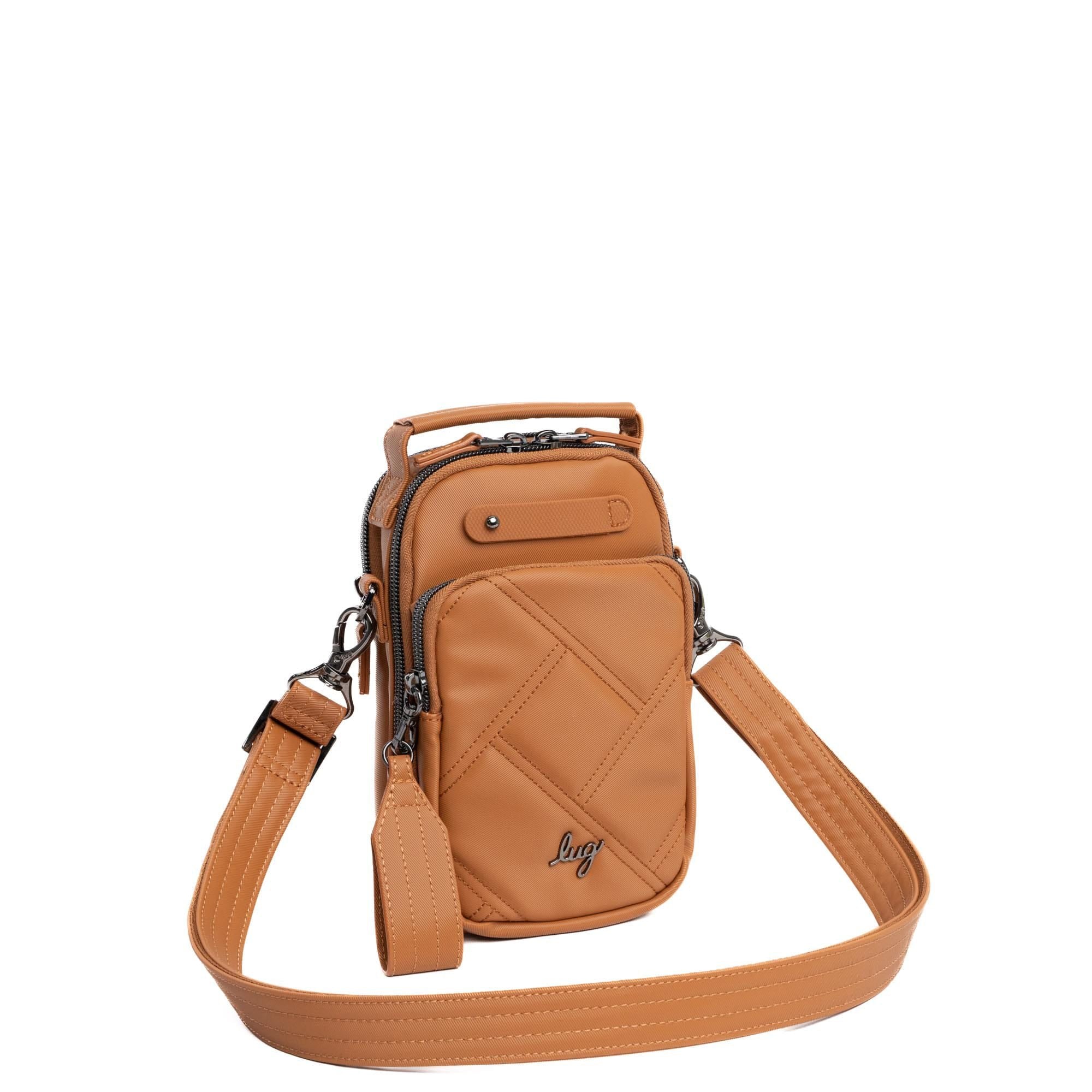 Skeeter Mini Bridge Satin Luxe VL Convertible Crossbody Bag - CAPPUCCINO - medium_c98b4dff-2f28-4b1e-a109-f823ef135953