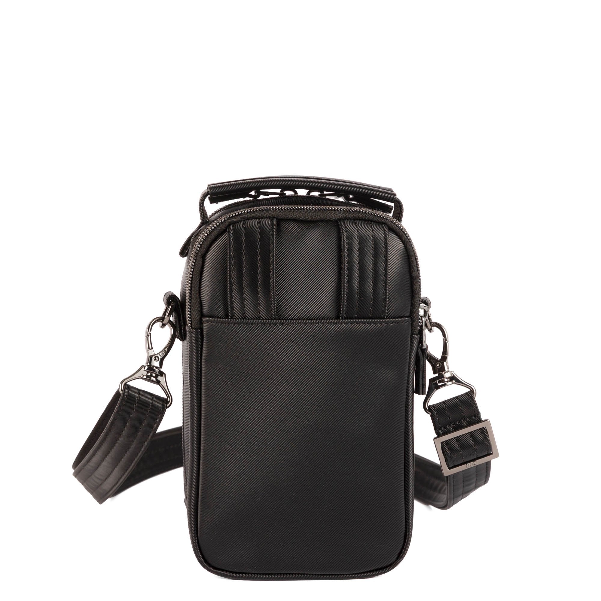 Skeeter Mini Bridge Satin Luxe VL Convertible Crossbody Bag - BLACK 2 - medium_d83bdcf9-1a07-4c35-b195-b7afdf1a11e2