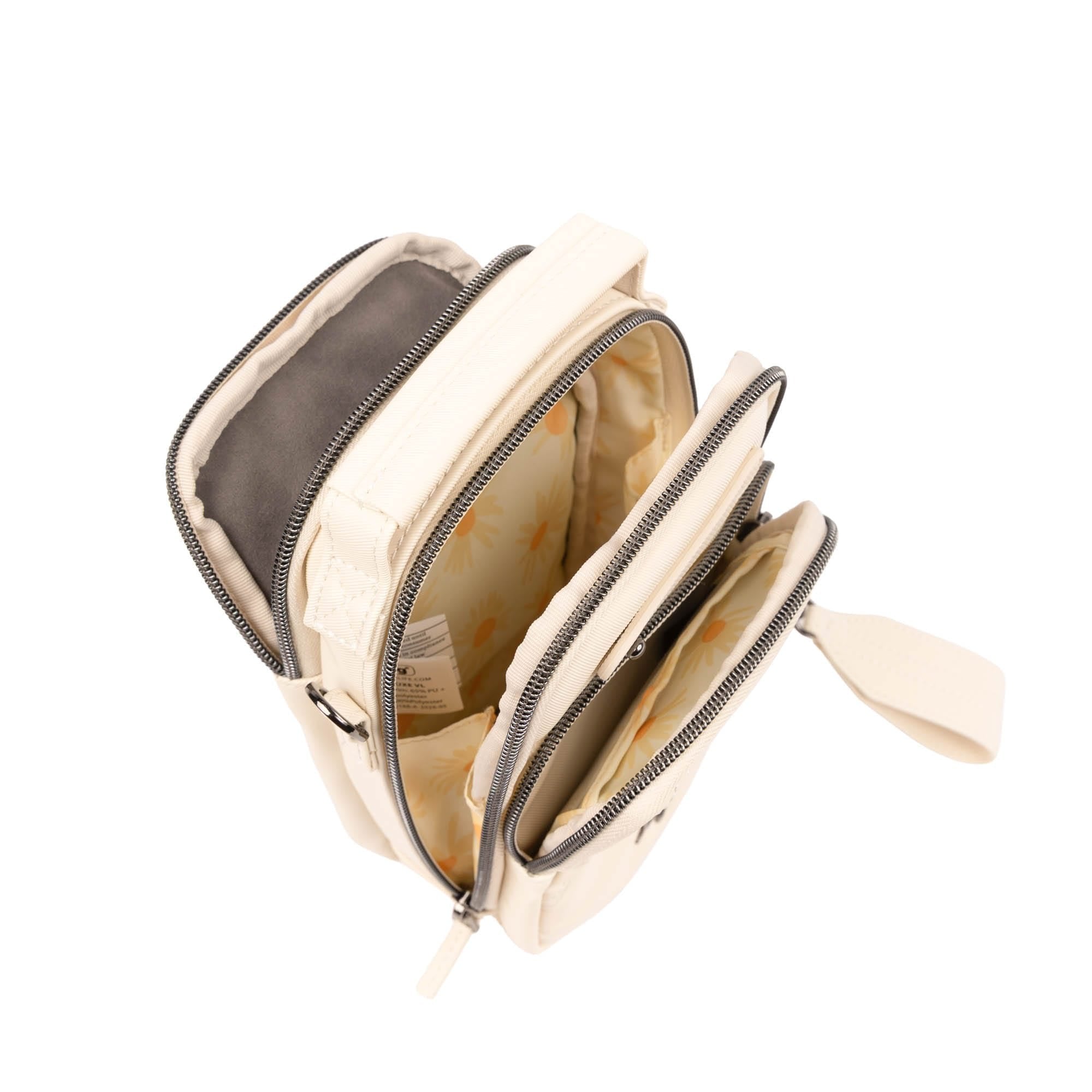 Skeeter Mini Bridge Satin Luxe VL Convertible Crossbody Bag - MACADAMIA - medium_e3676e73-b391-48f6-b9e9-b5e9a1707ae3
