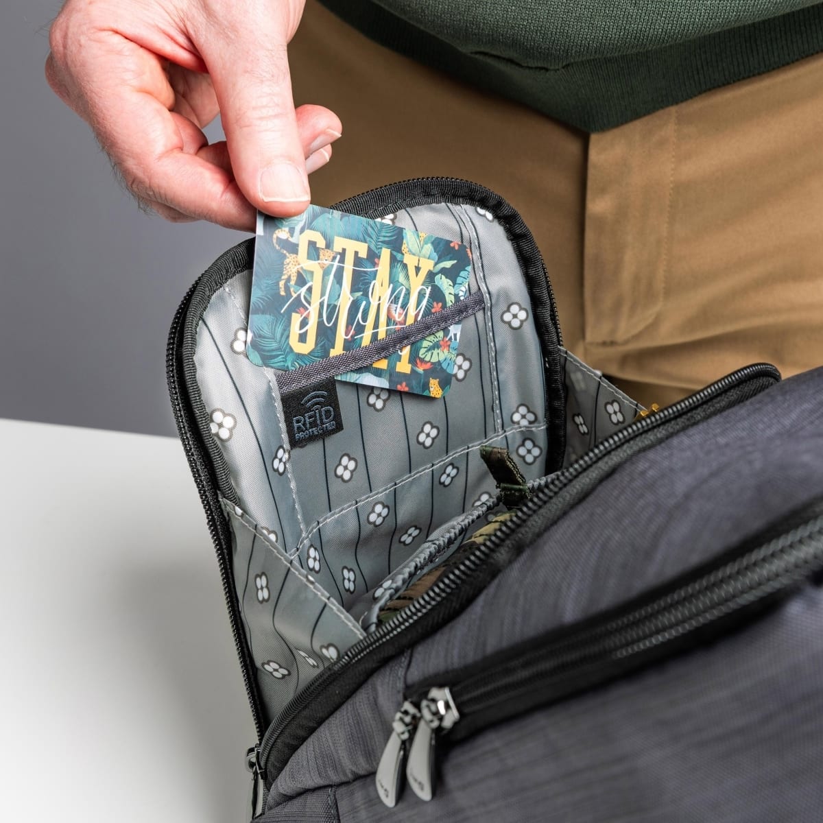 Starboard Brushed Sling Bag - - starboard_feature_02