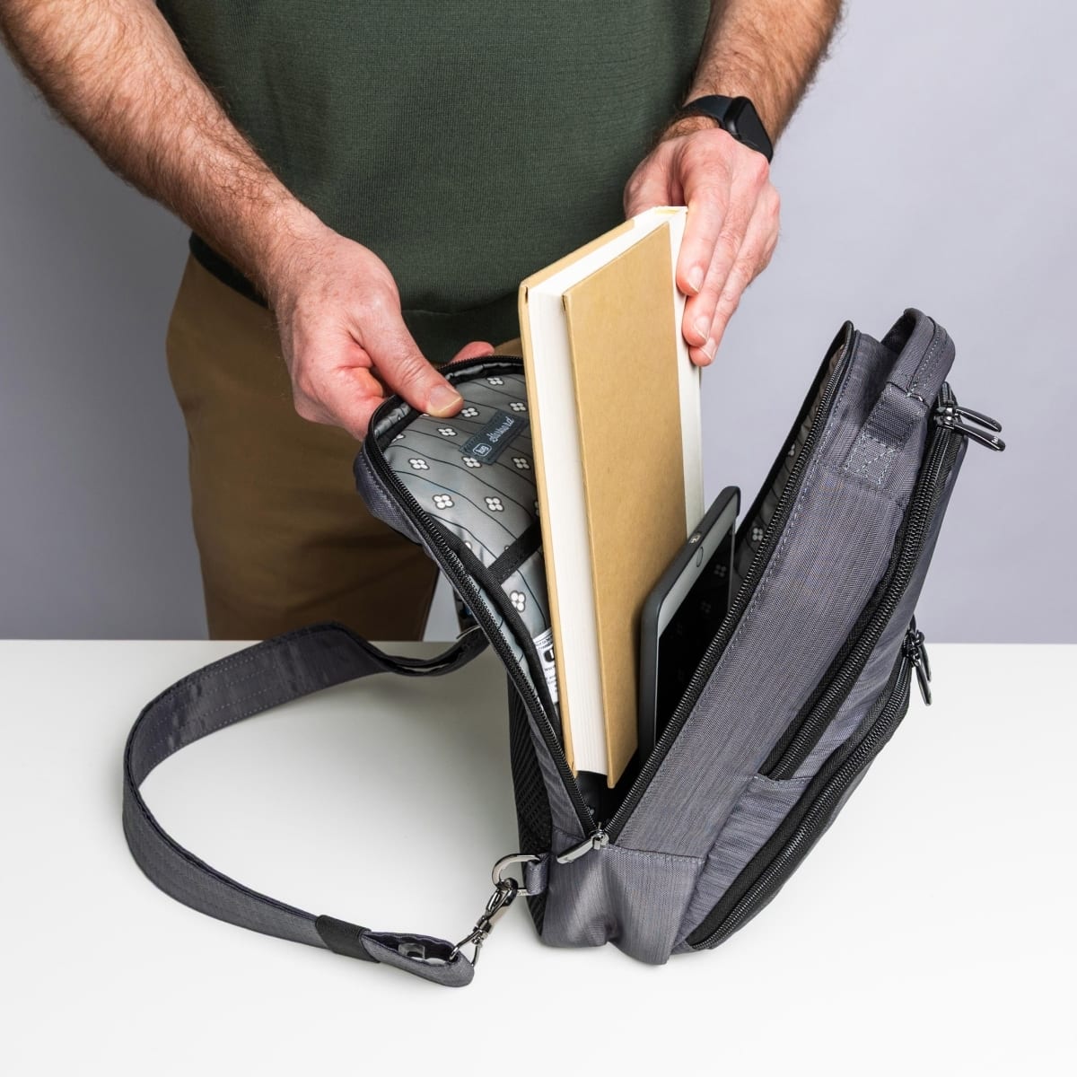 Starboard Brushed Sling Bag - - starboard_feature_04